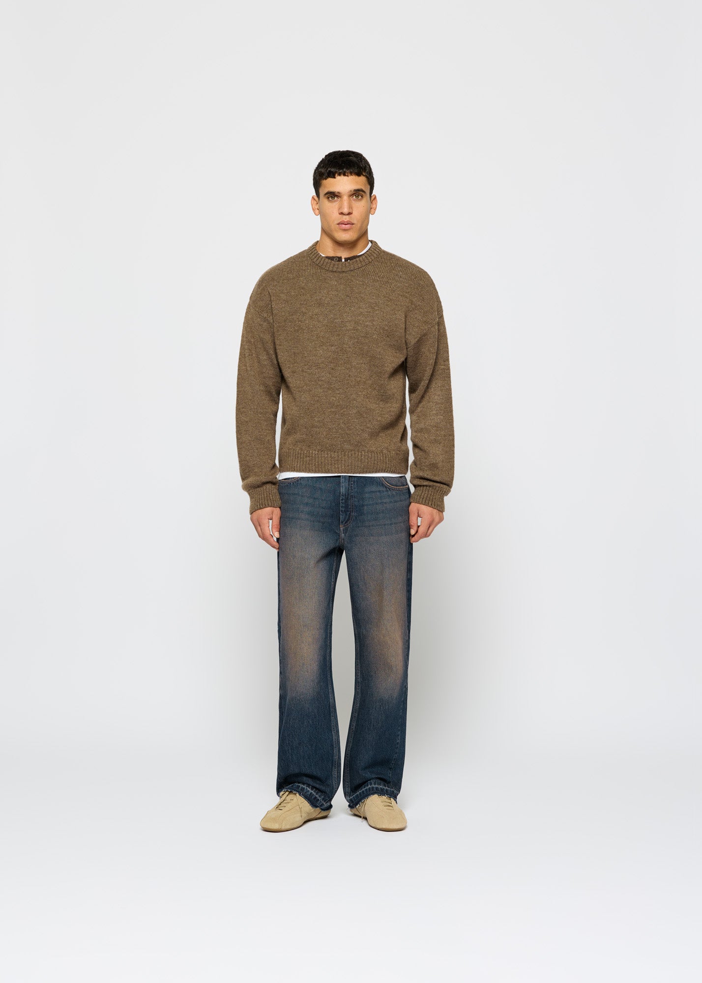 Tony Flared Open Hem Jeans