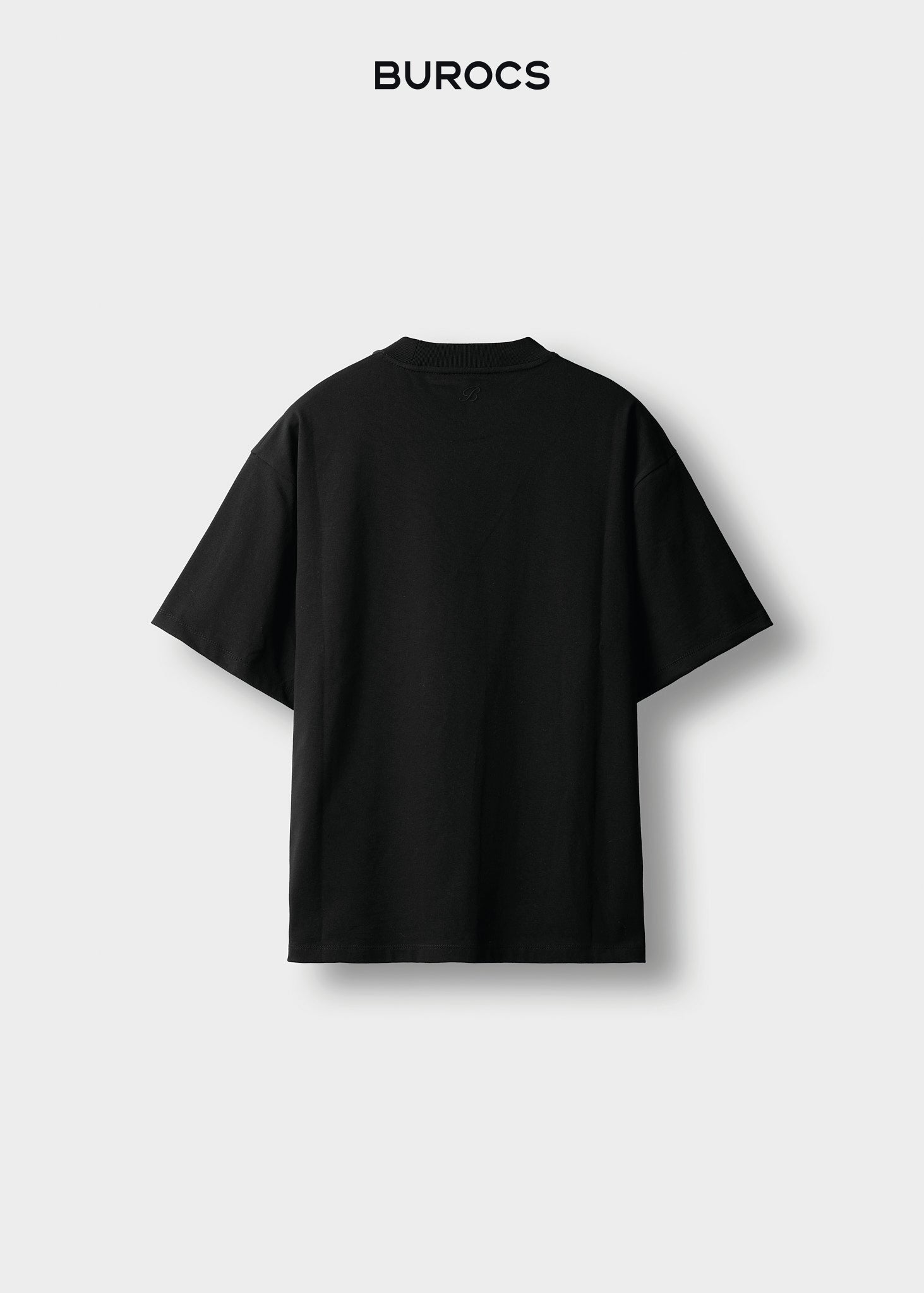 Zwart basic oversized t-shirt