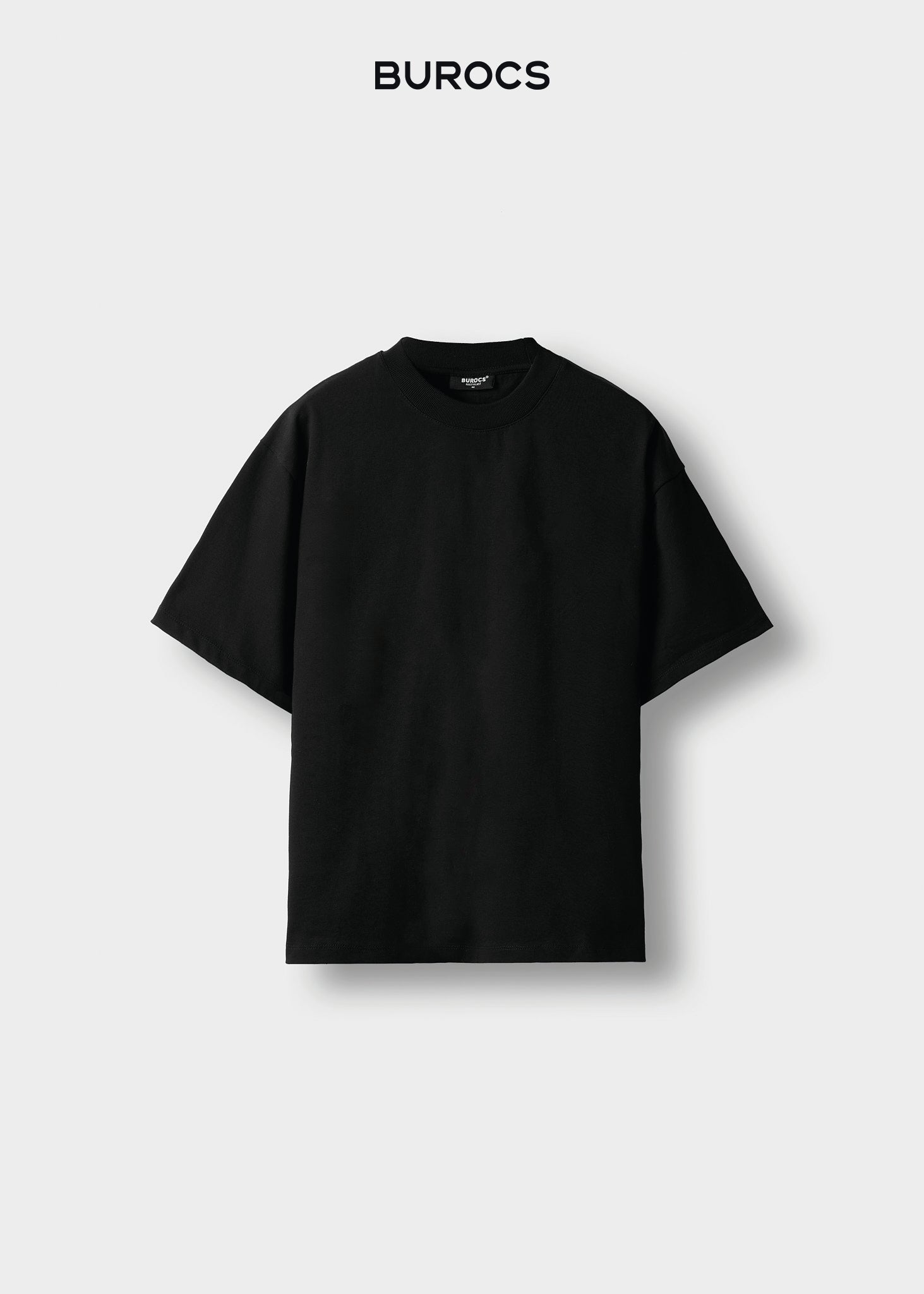 Zwart basic oversized t-shirt