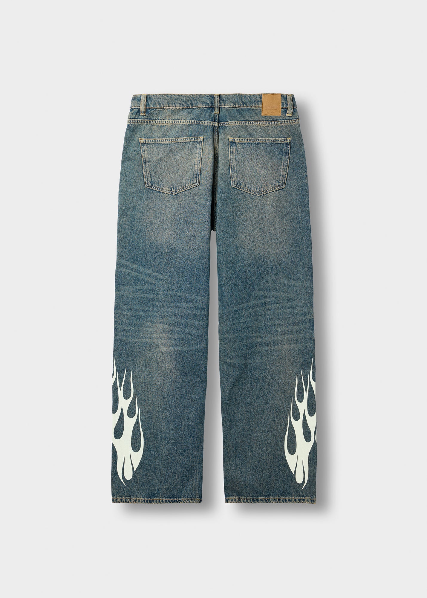 Vince Flame Baggy Jeans