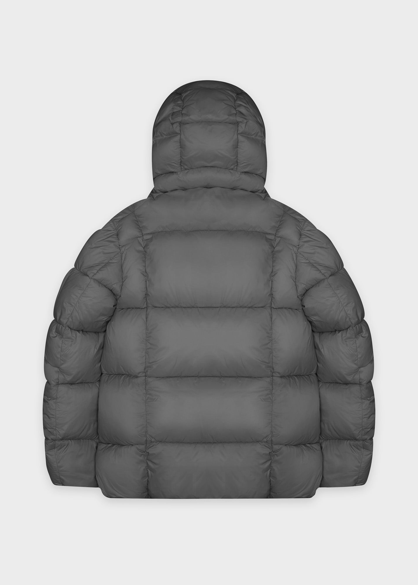 Glanzend nylon pufferjack