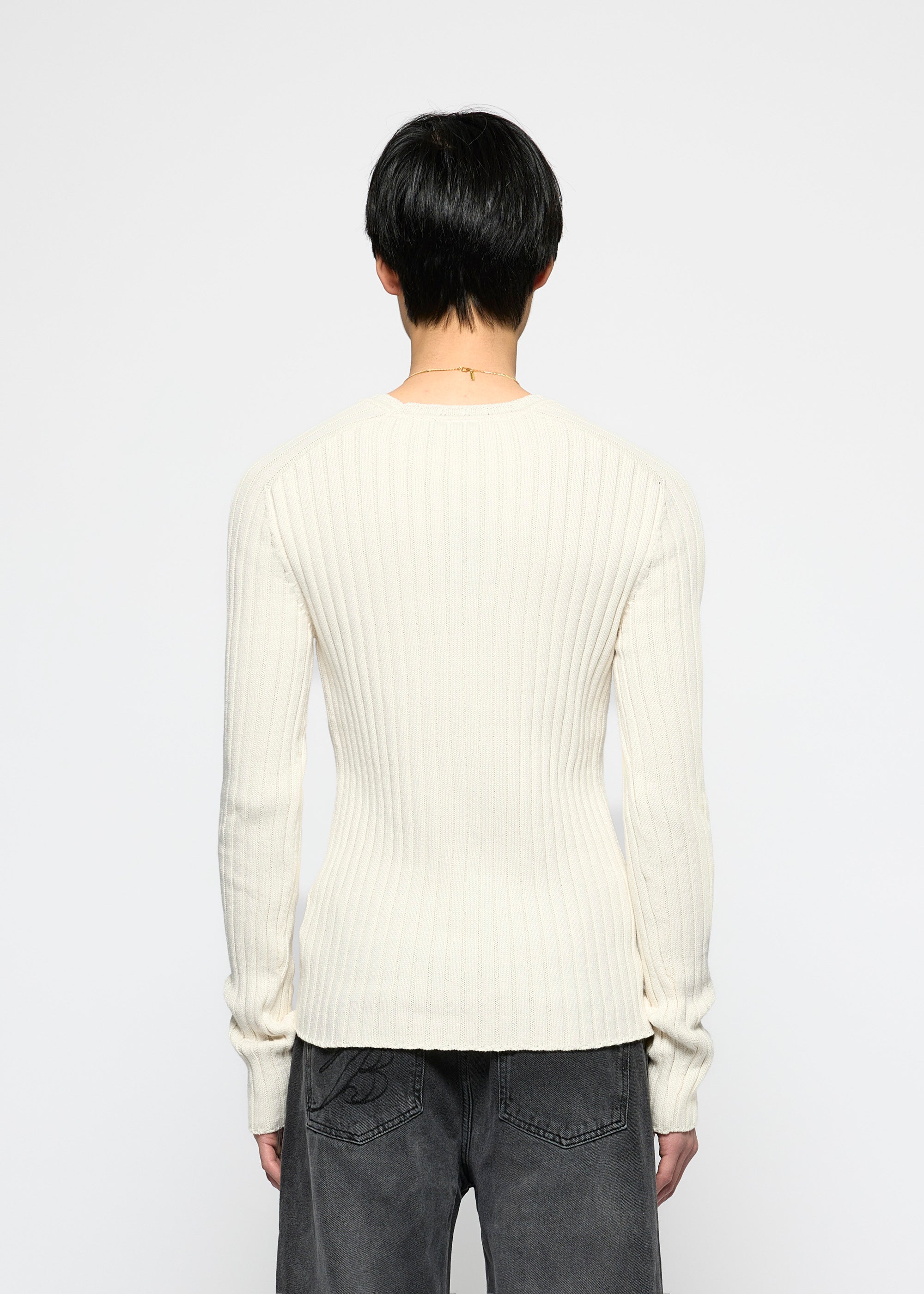 Ribbed Knit Sweater