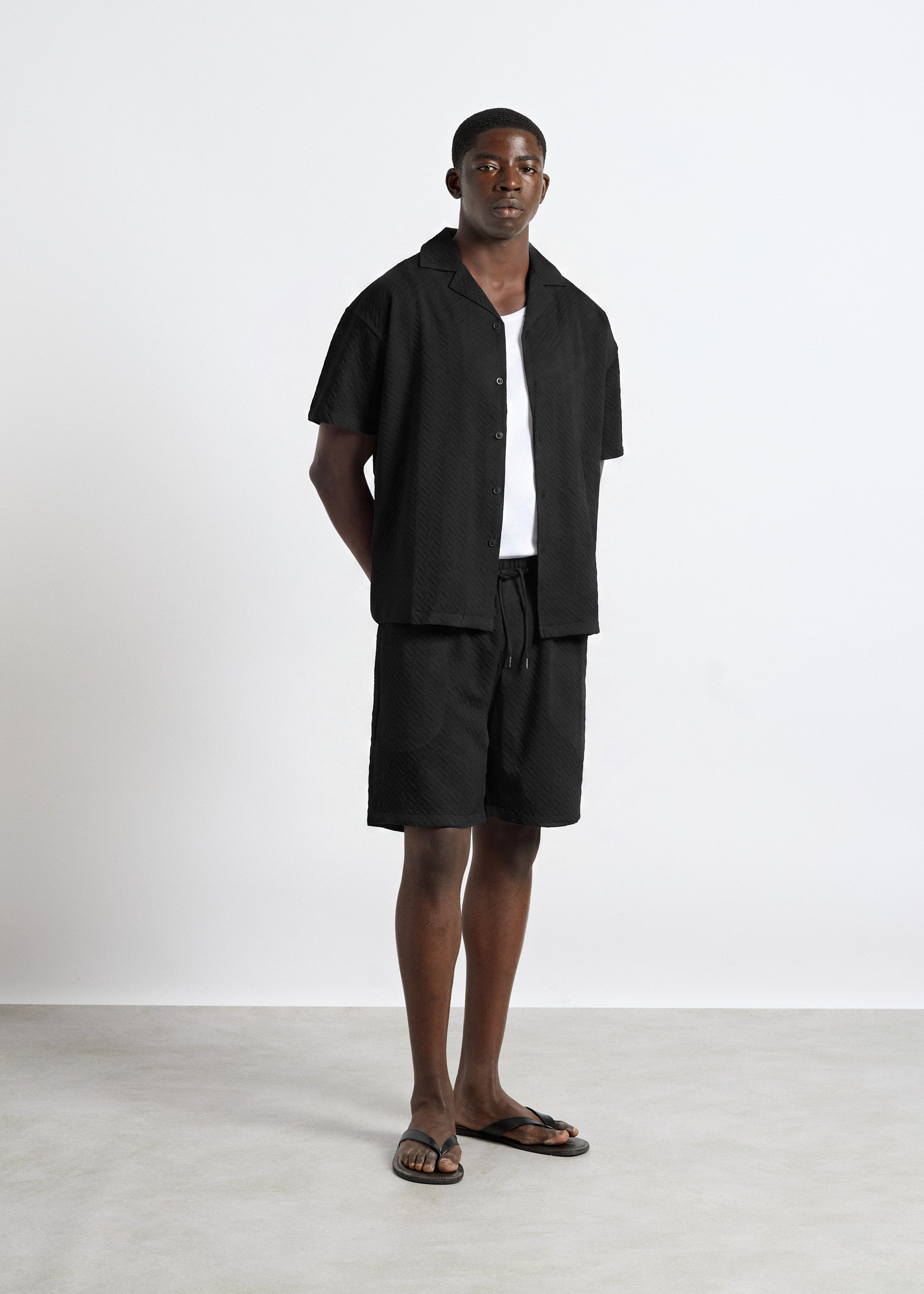 Gestructureerd shirt