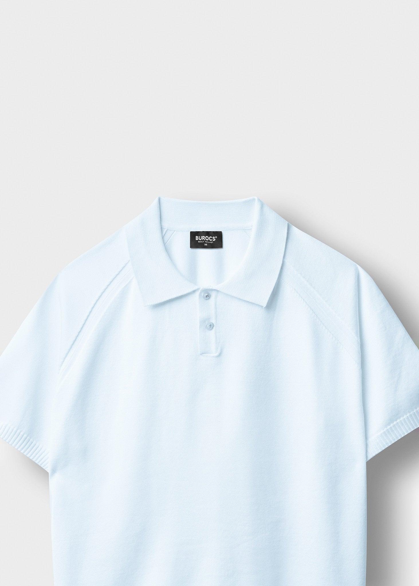 Fine Knit Polo T-Shirt