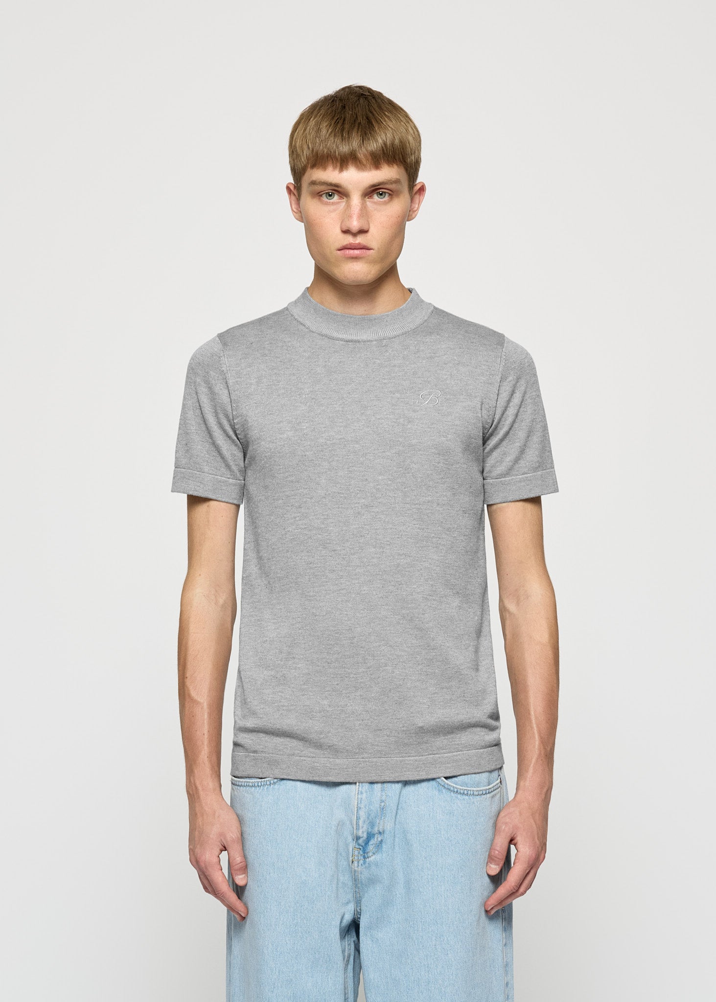 Fine Knit T-Shirt
