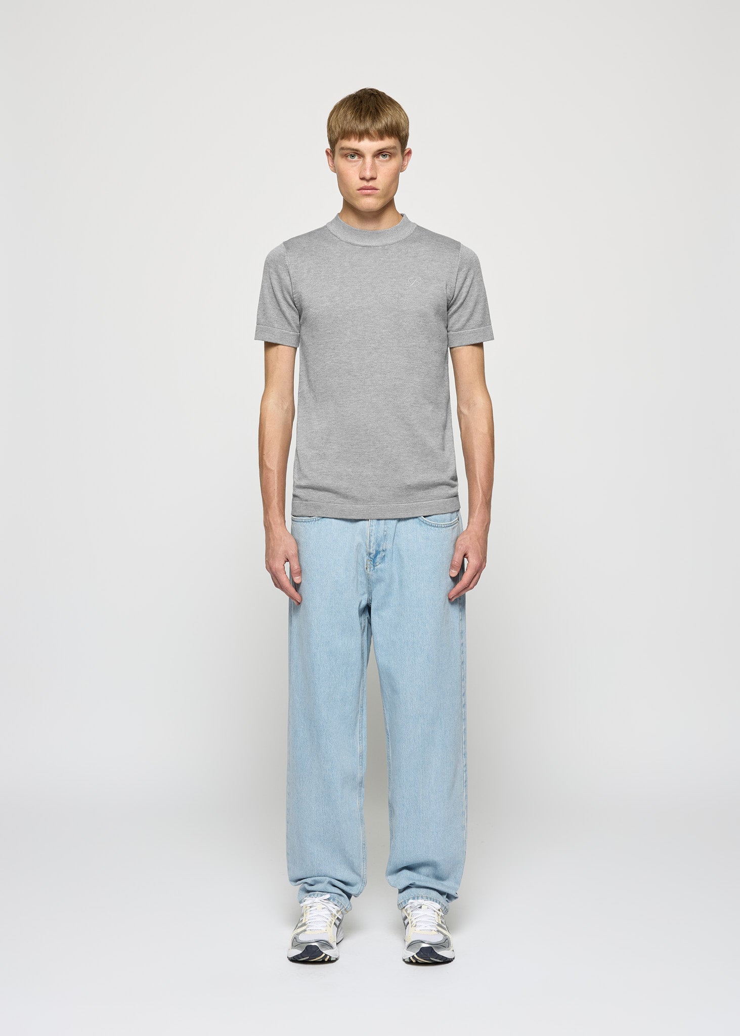 Fine Knit T-Shirt