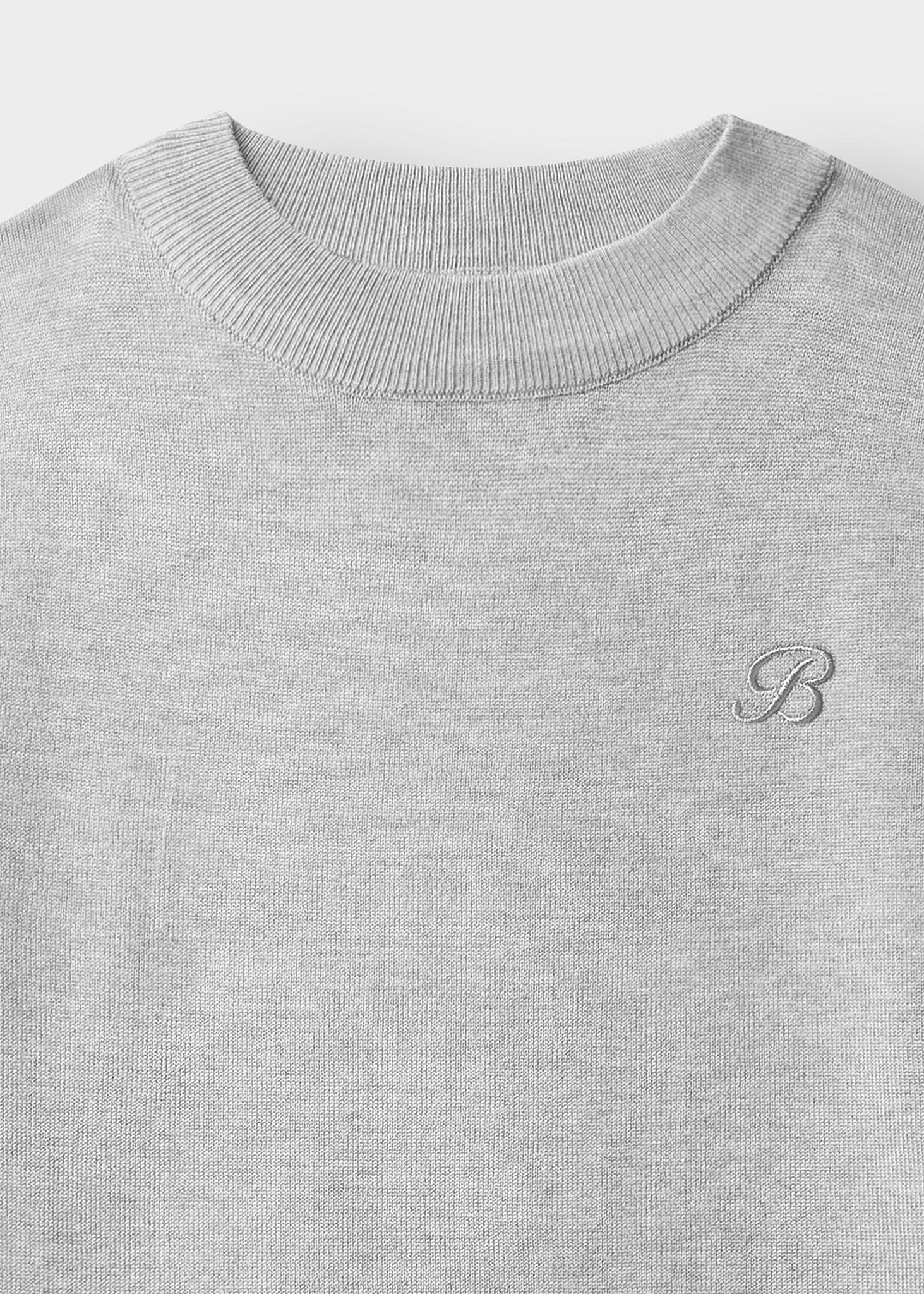 Fine Knit T-Shirt