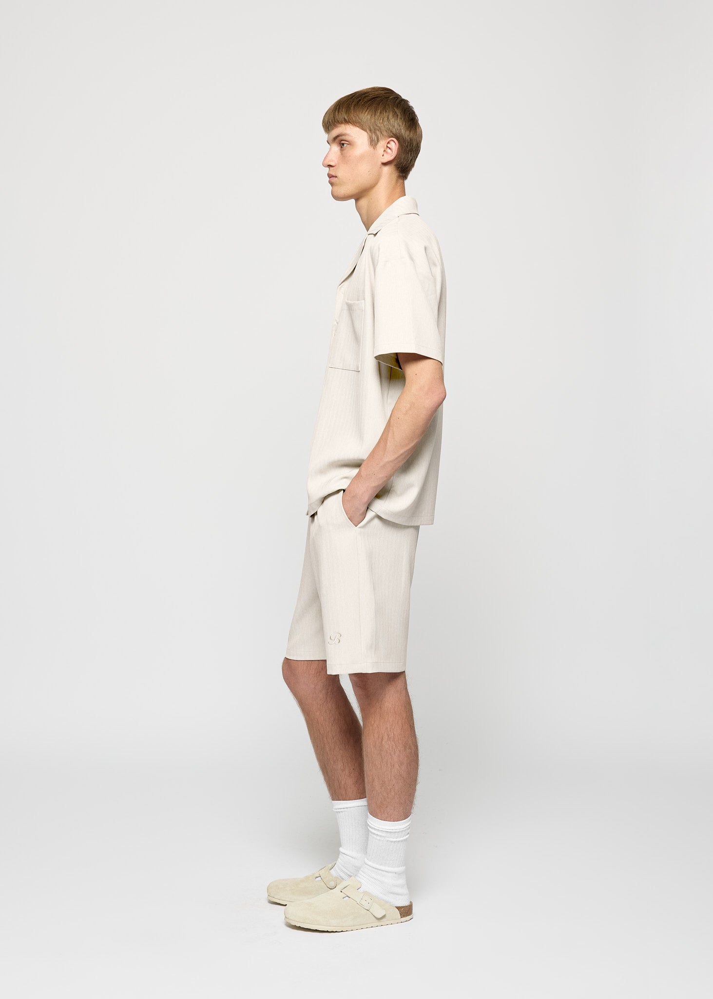 Herringbone Shorts
