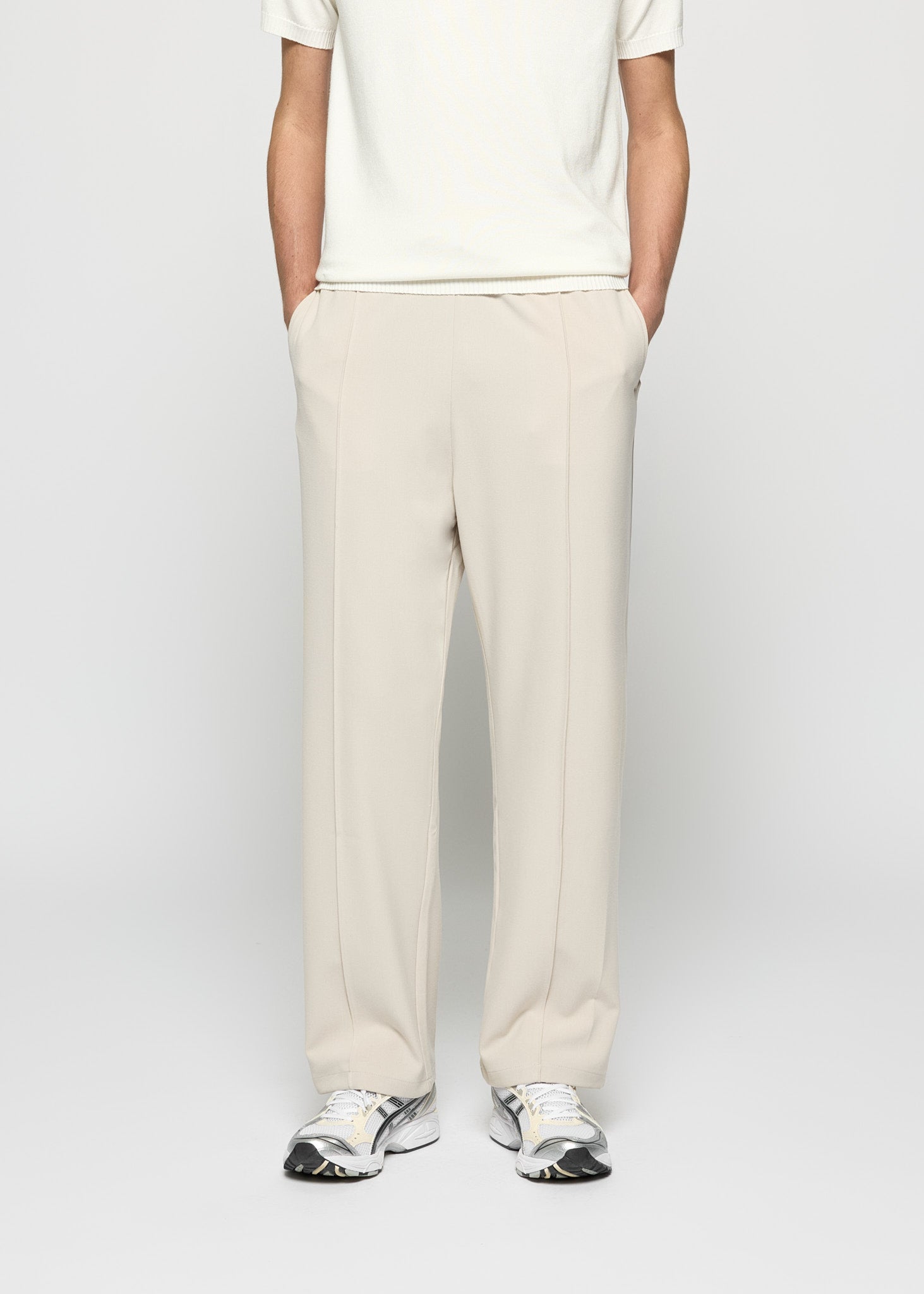 Ontspannen, op maat gemaakte casual broek