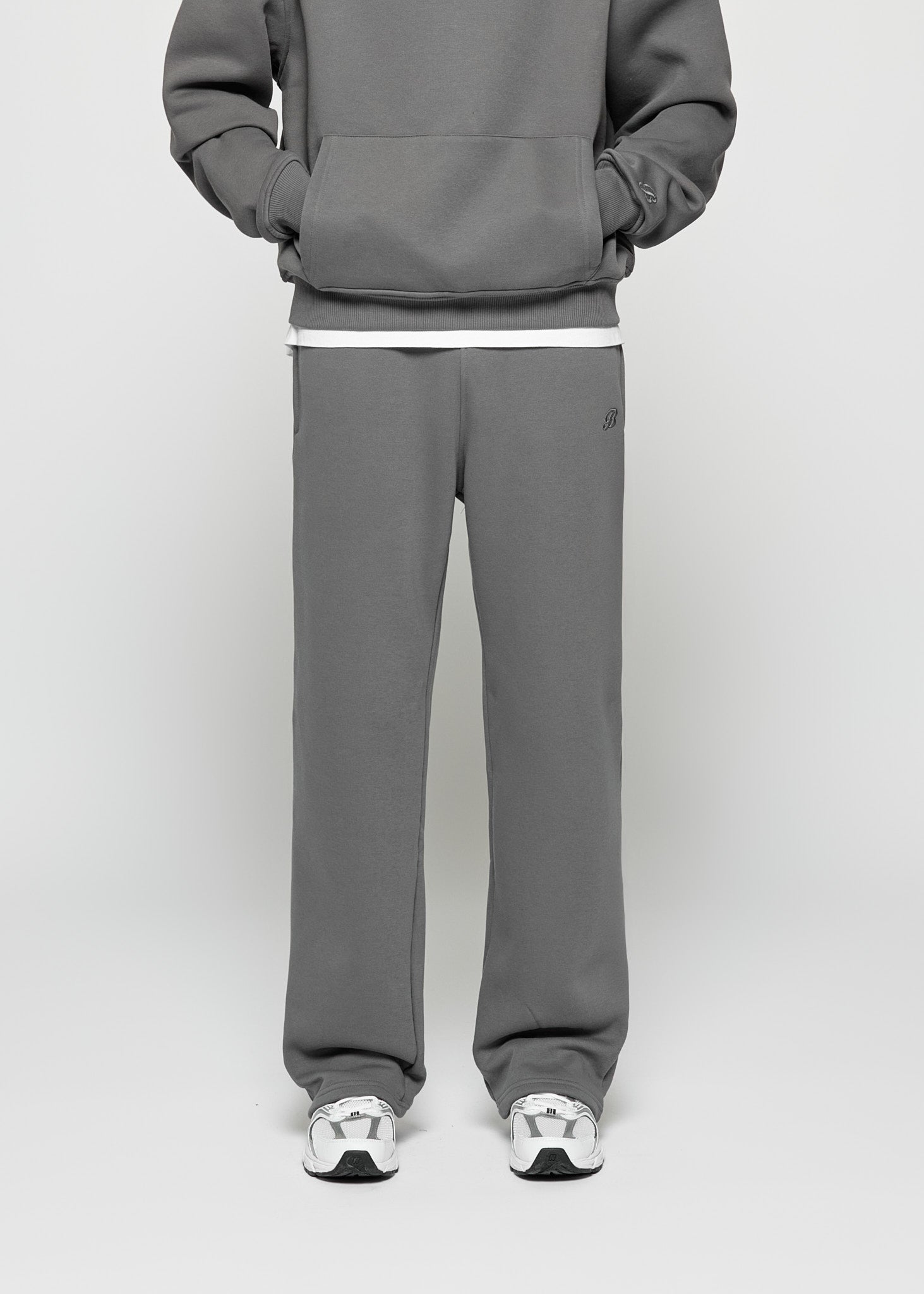 Essentiële open pijp joggingbroek
