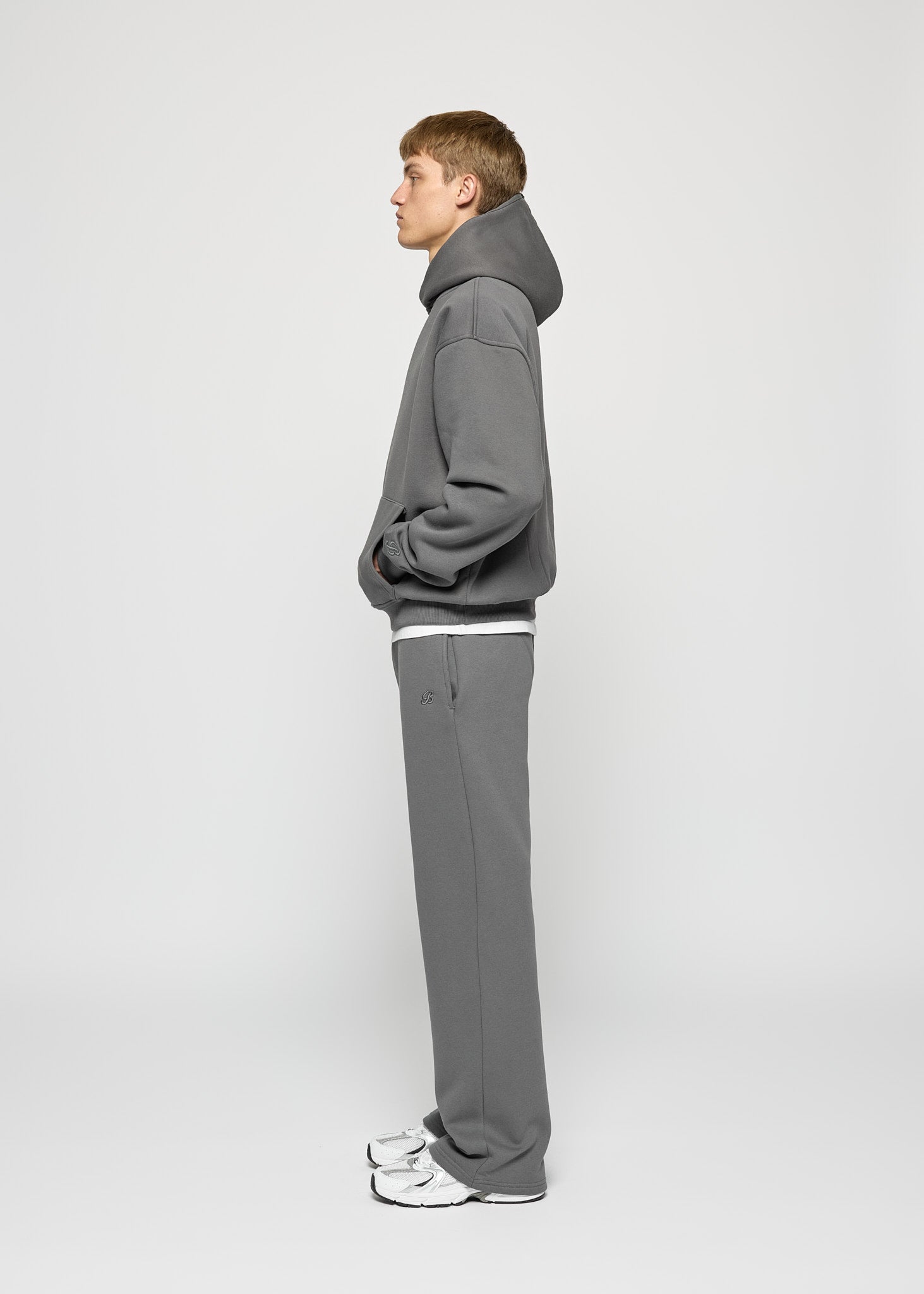 Essentiële open pijp joggingbroek