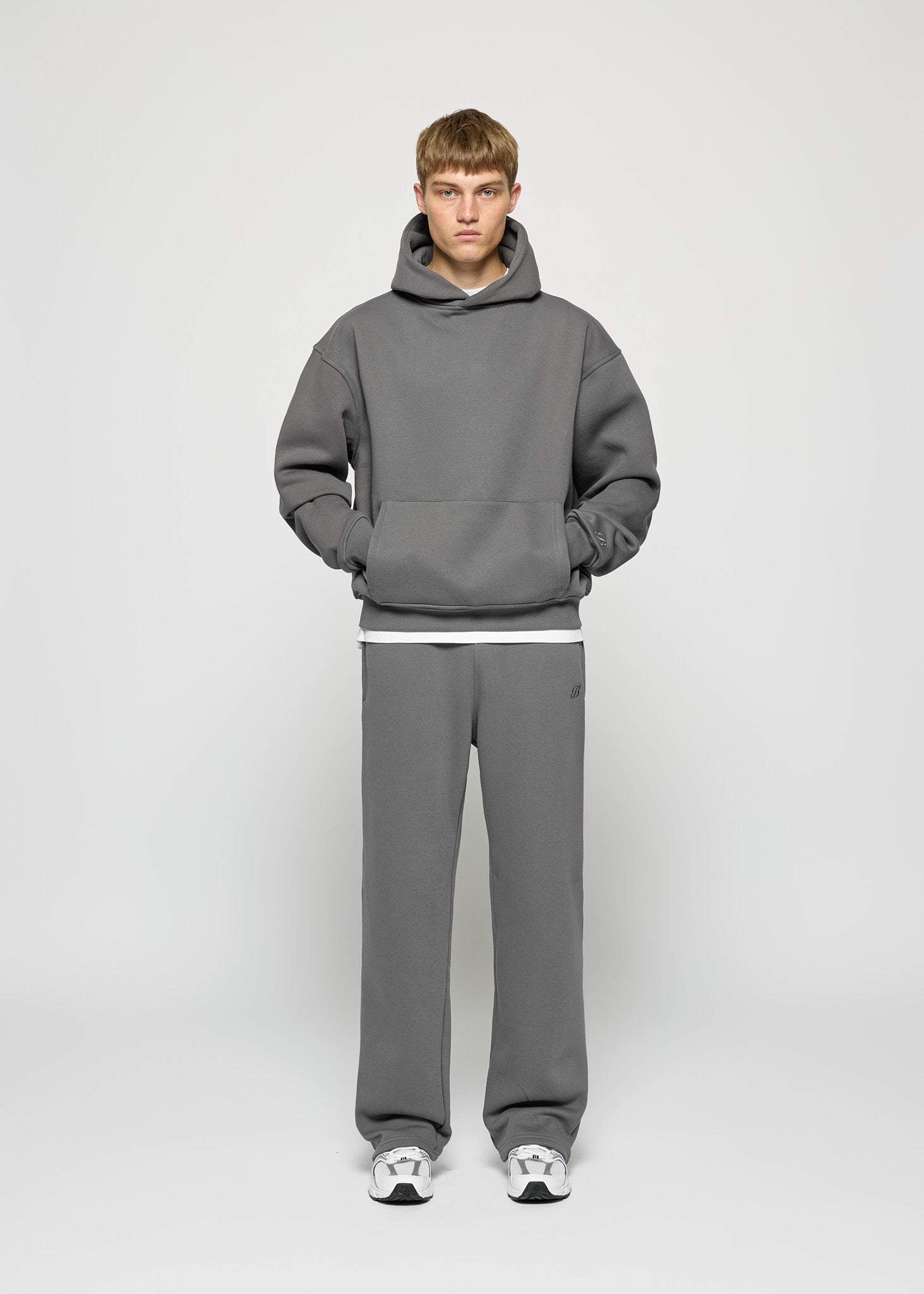 Essentiële open pijp joggingbroek