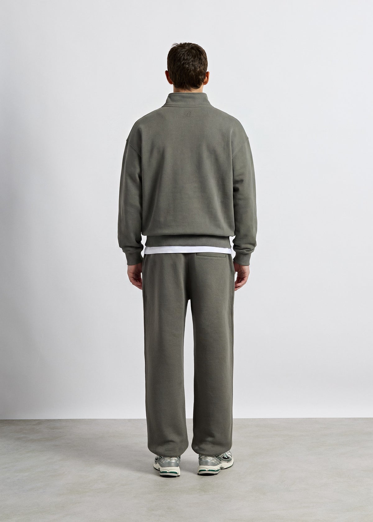 Oversize Mock Neck Sweater