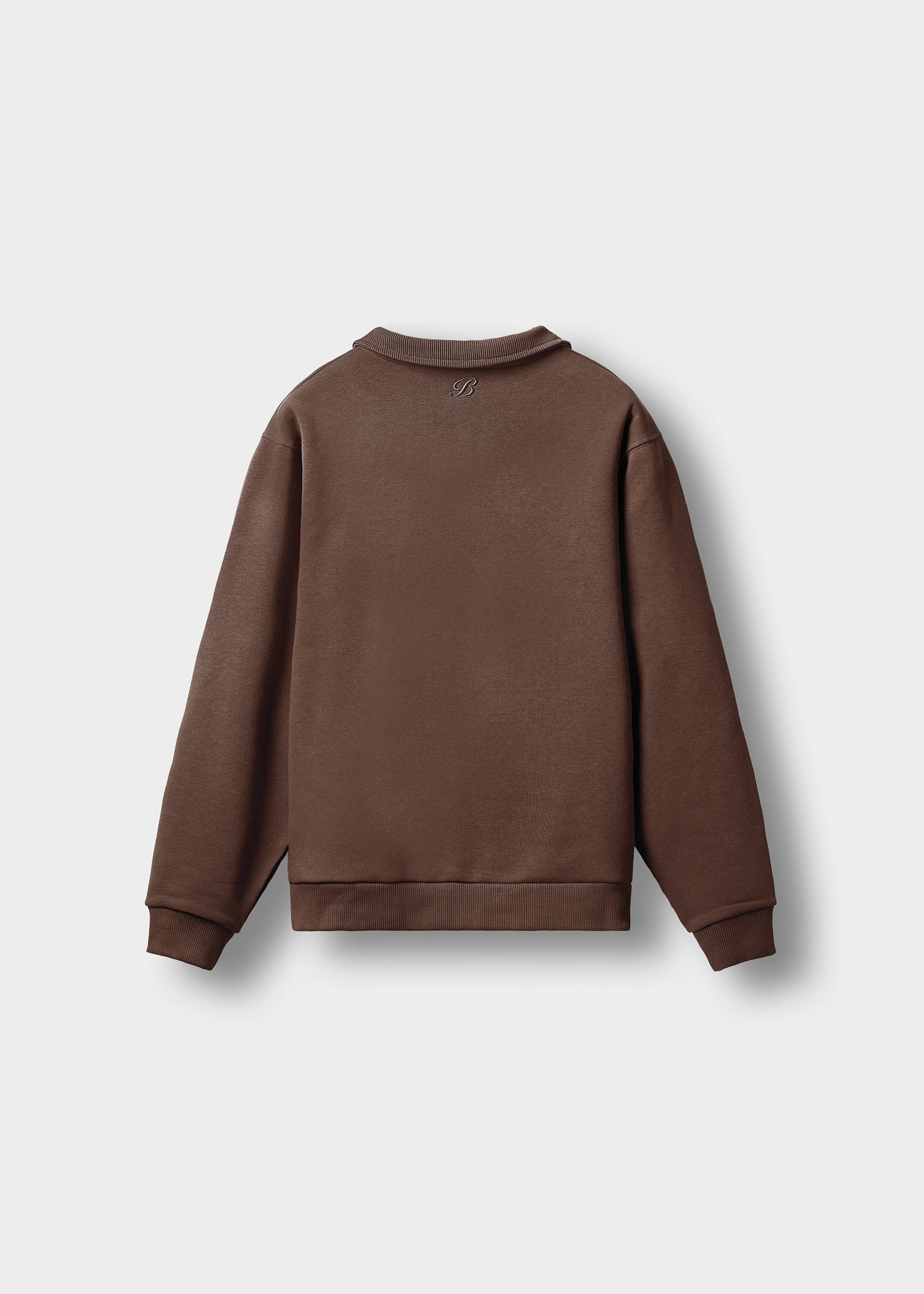 Essentiële mock-neck rits