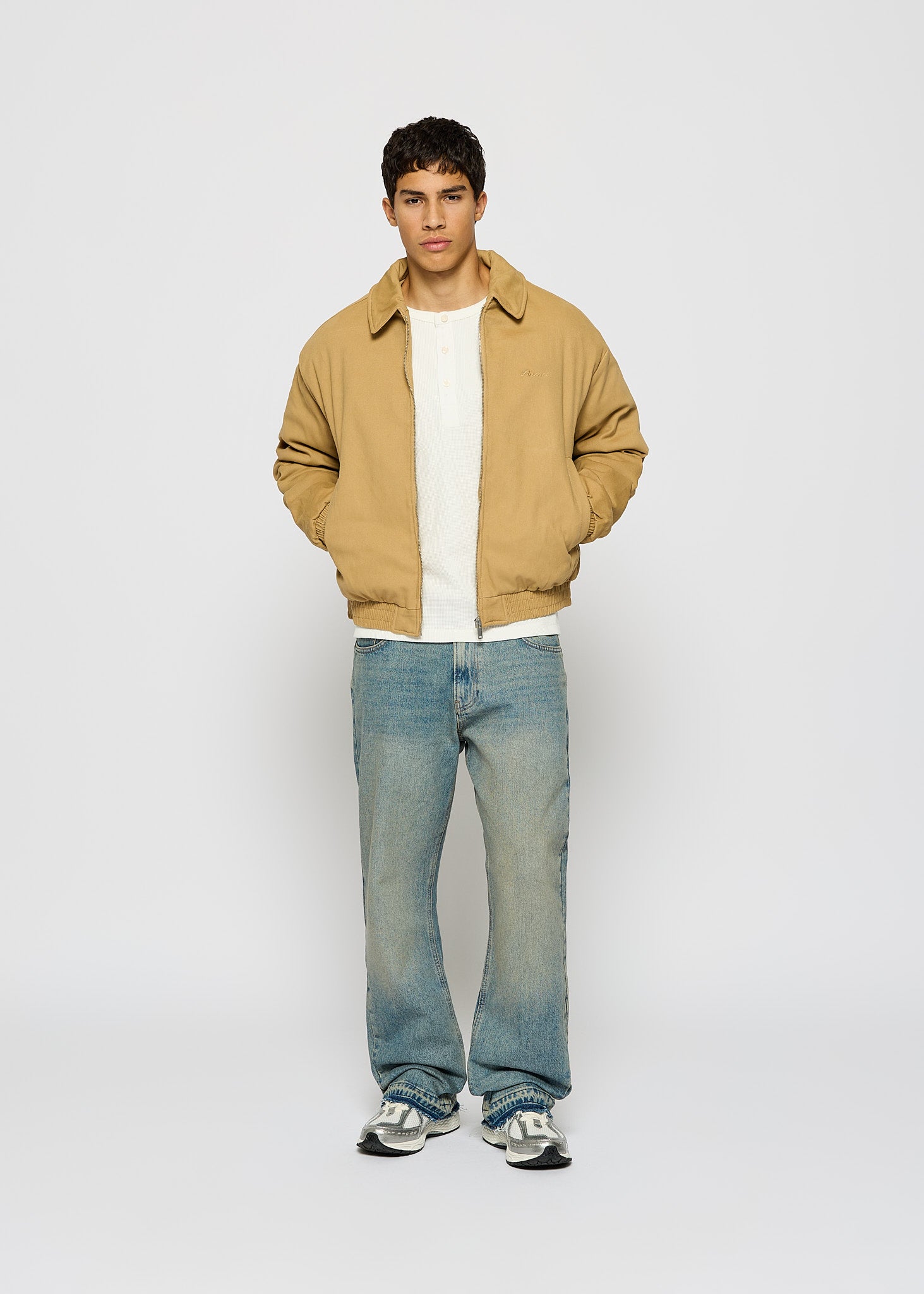 Padded Harrington Jacket