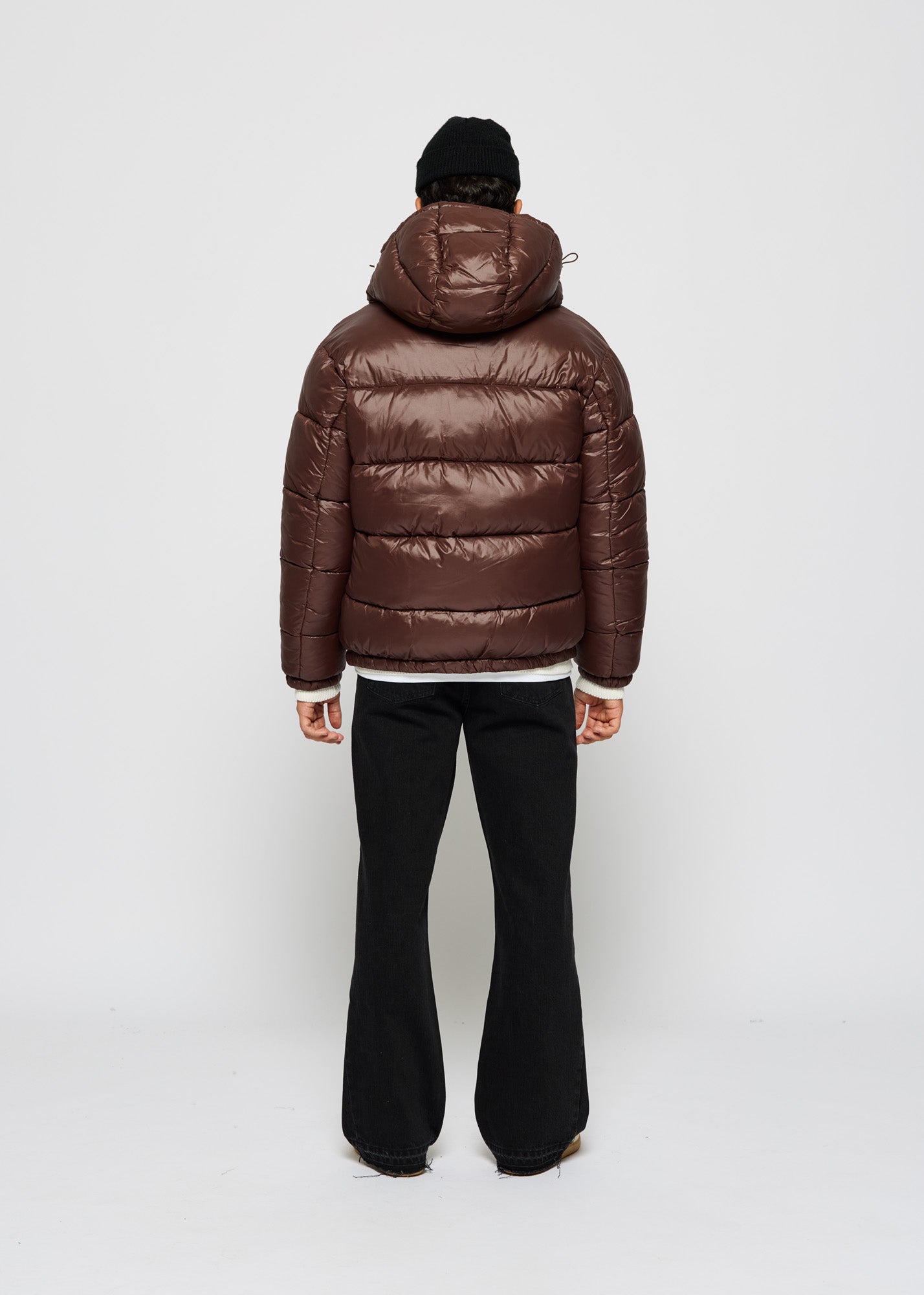 Glossy Puffer Jacket