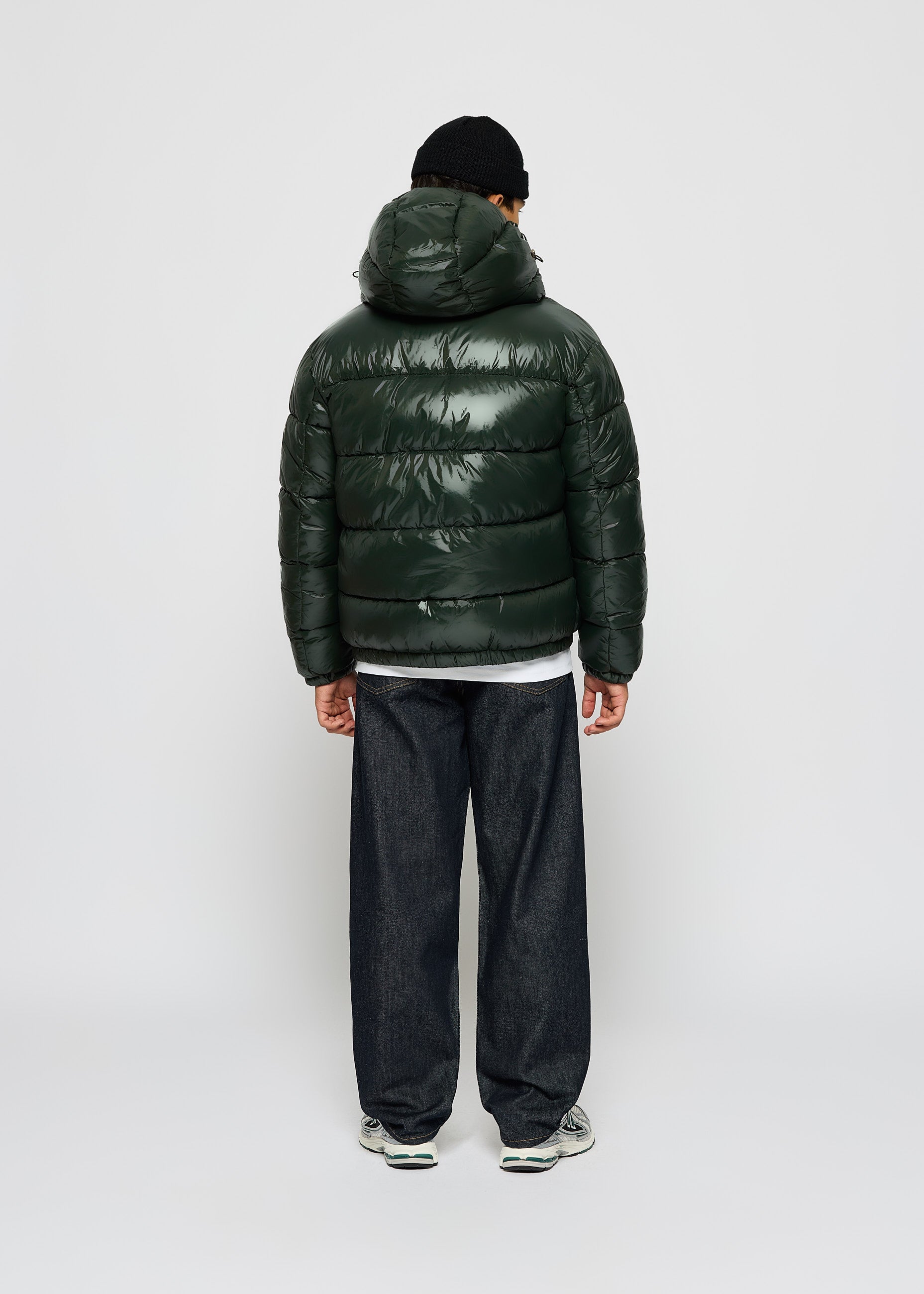 Glossy Puffer Jacket