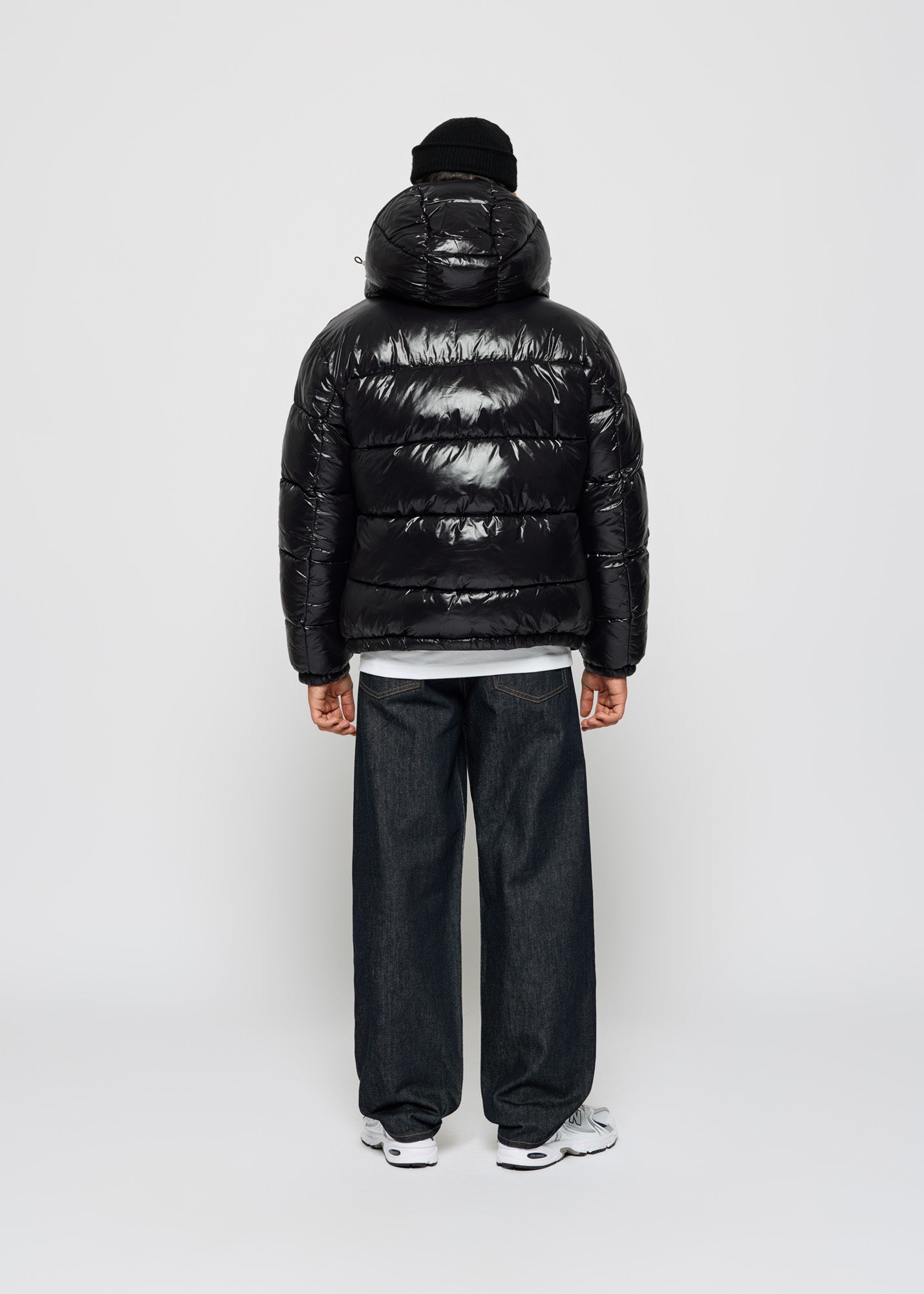 Glossy Puffer Jacket