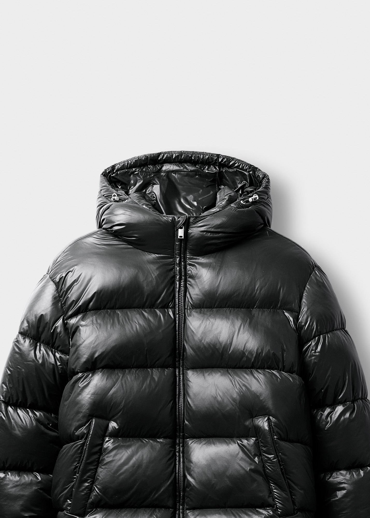Glossy Puffer Jacket