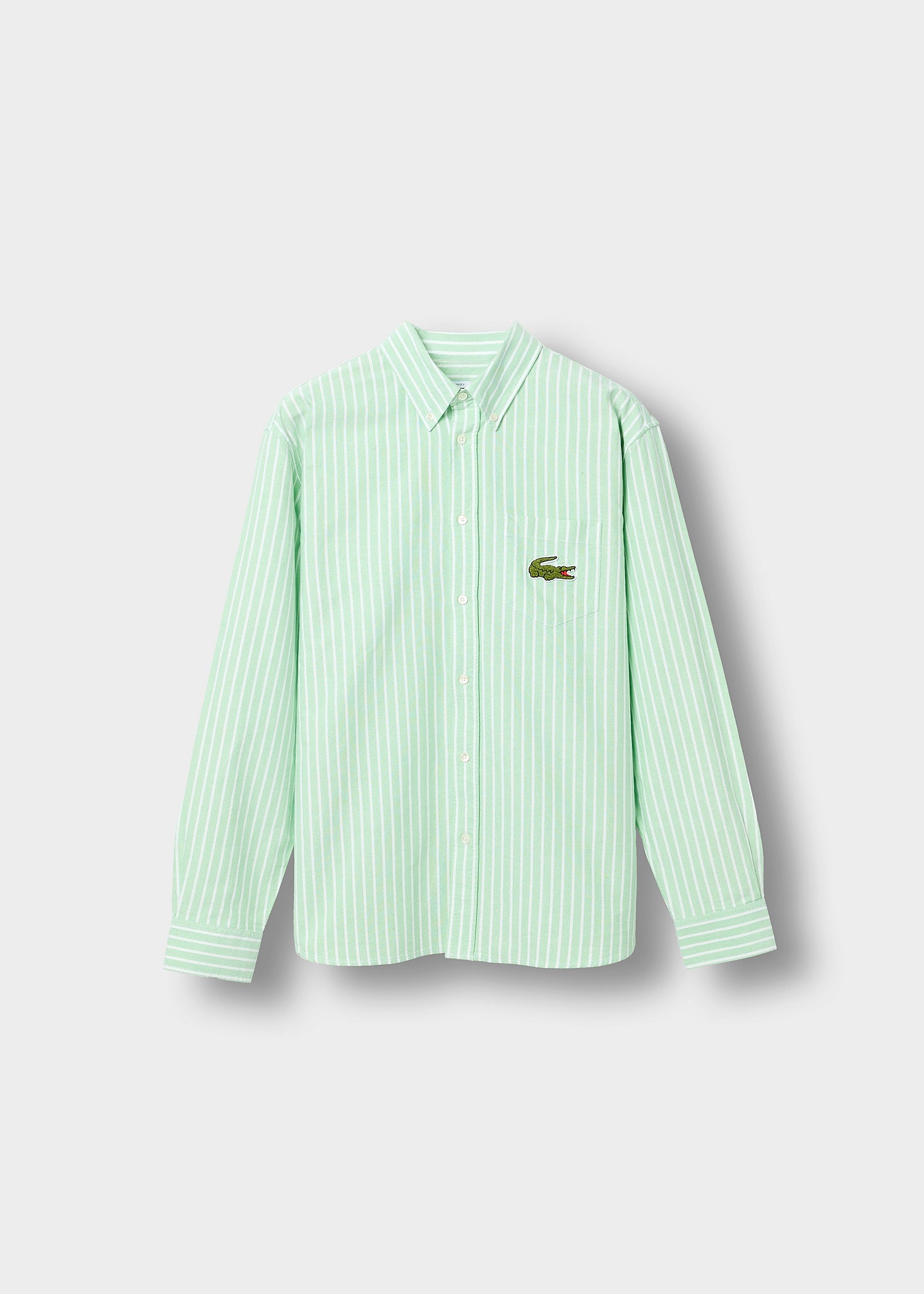 Relaxed Fit Striped Oxford Shirt