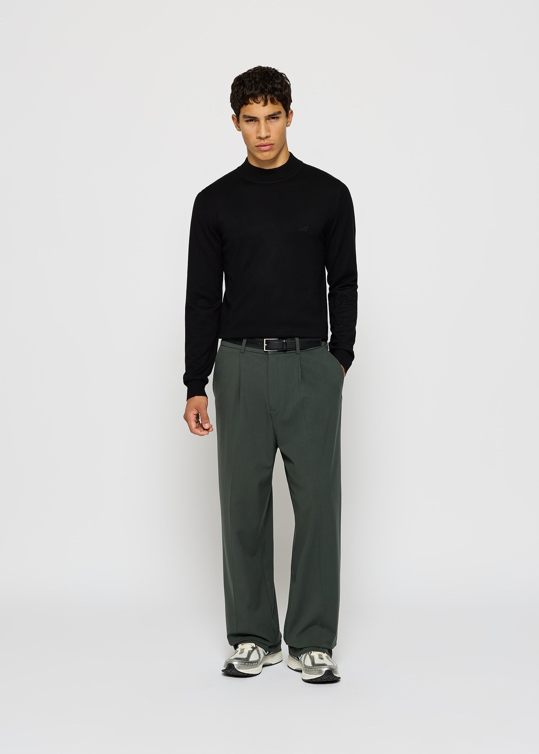 Mock Neck Sweater