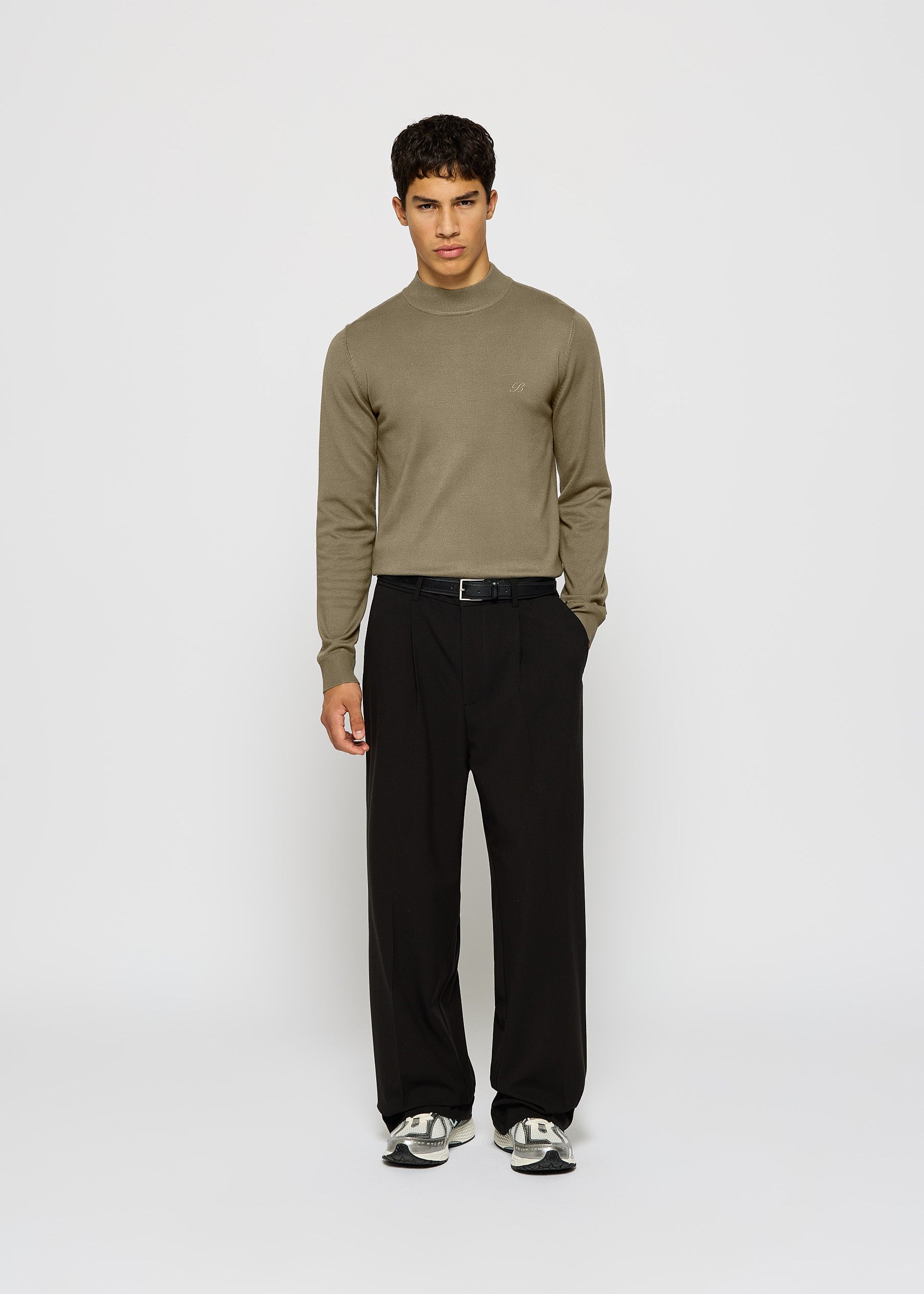Mock Neck Sweater