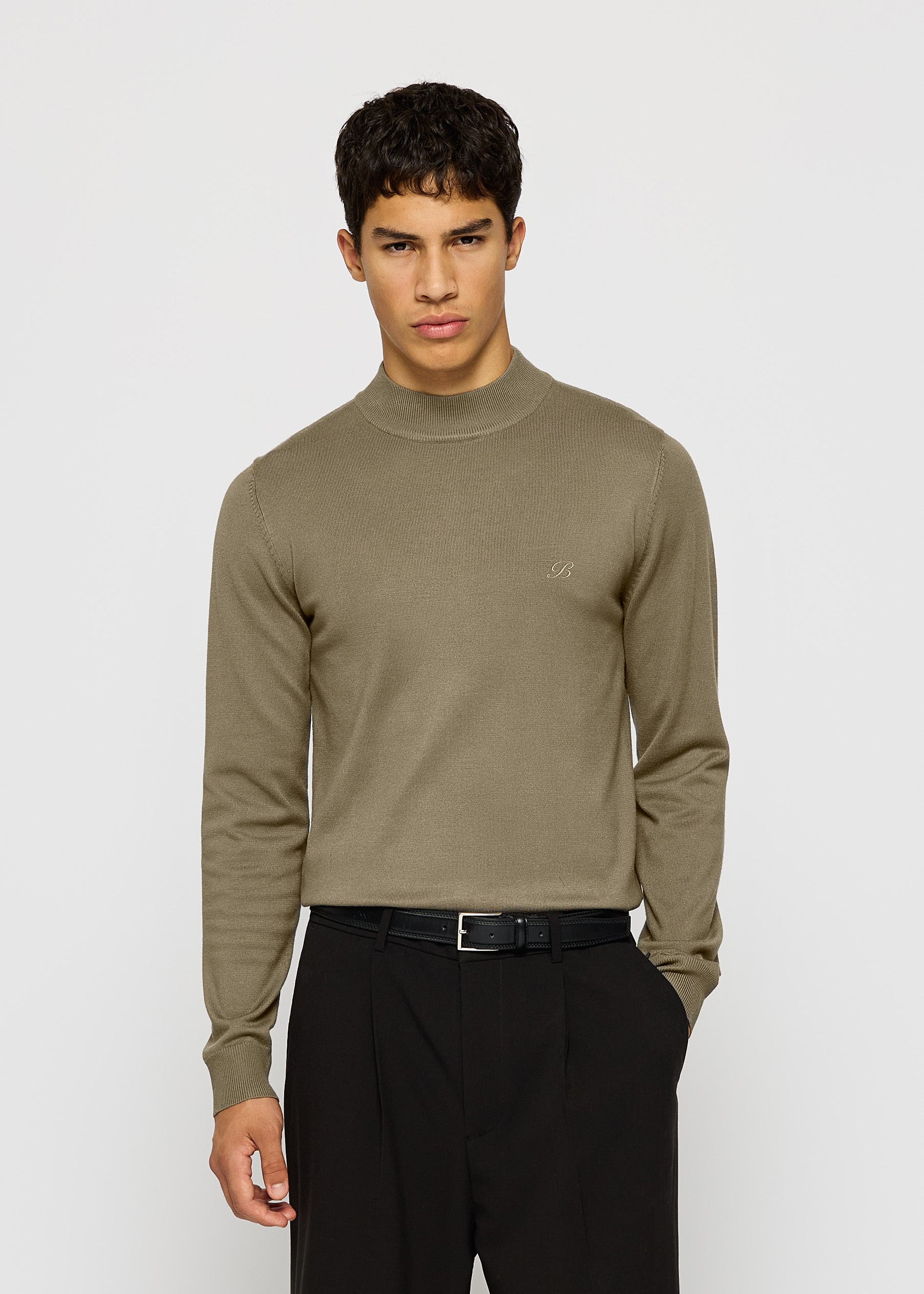 Mock Neck Sweater