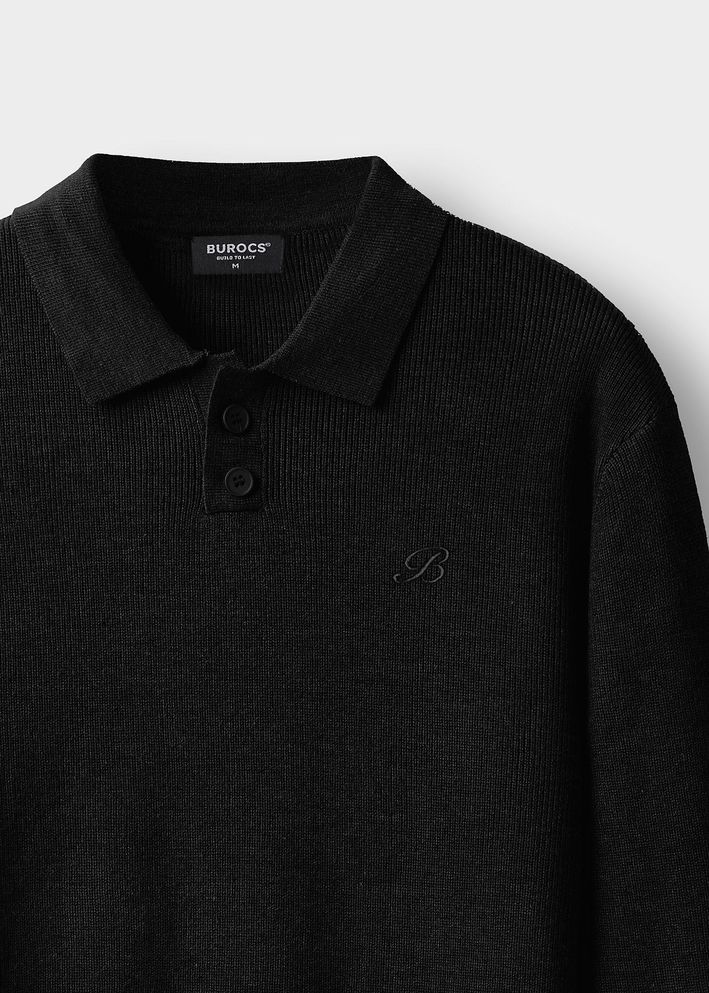 Heavy Polo Knit Sweater