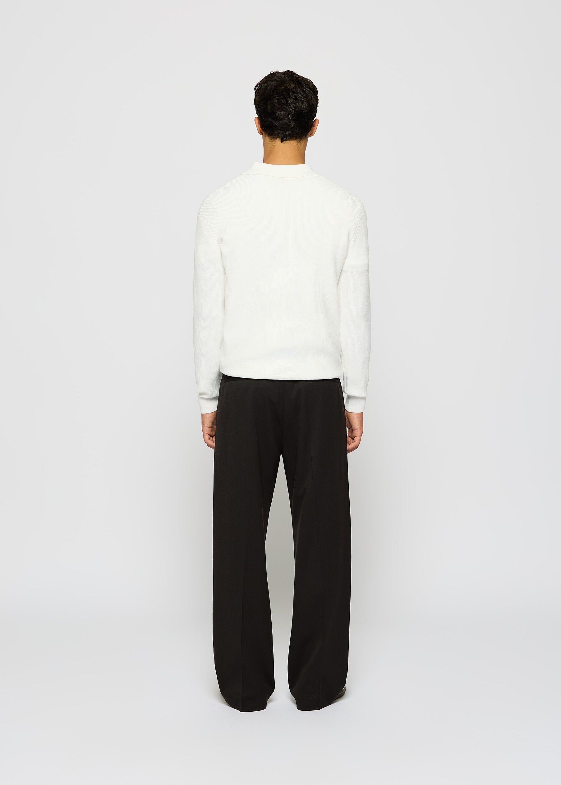 Heavy Polo Knit Sweater