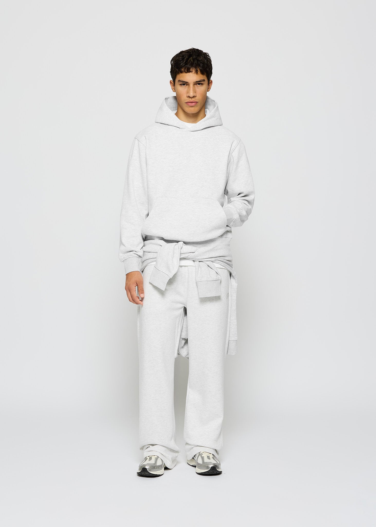 Tracksuit Set - Ash Grey (Hoodie + Pants)