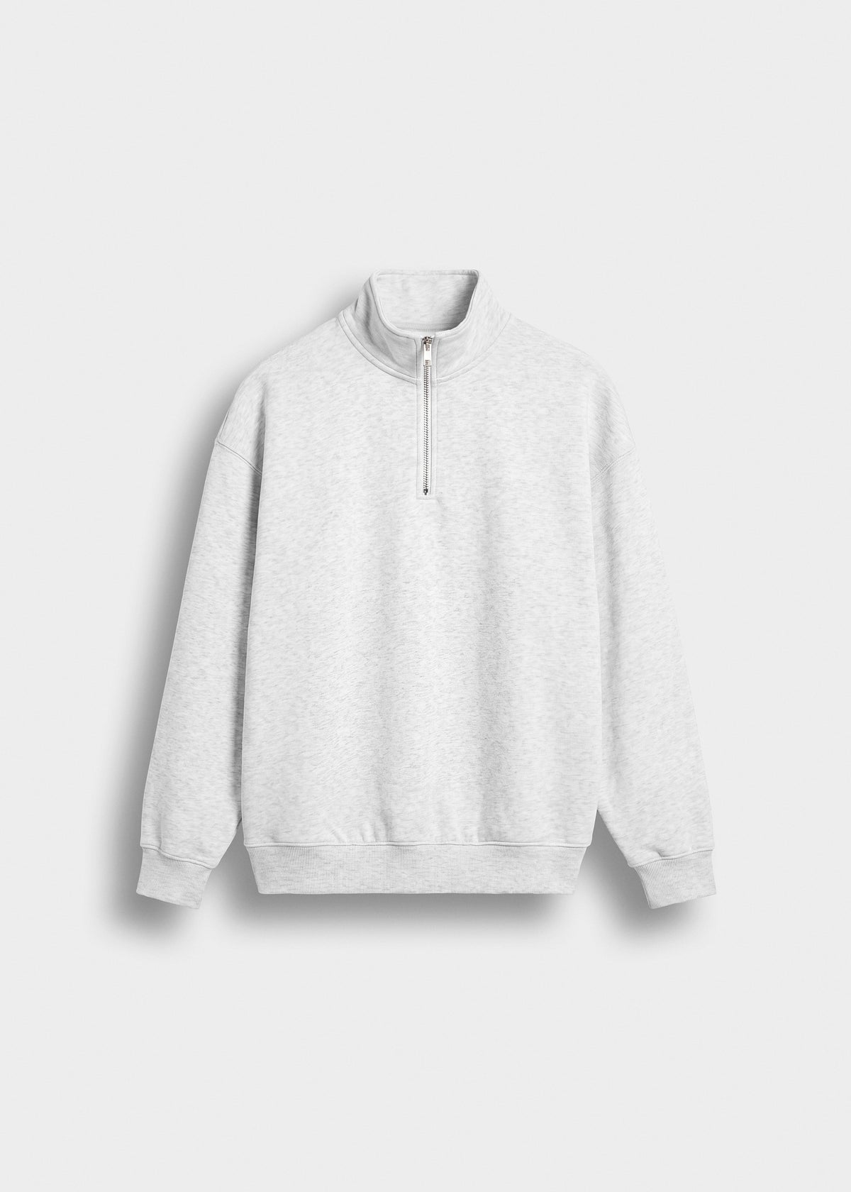 Basic Mock Neck Zip