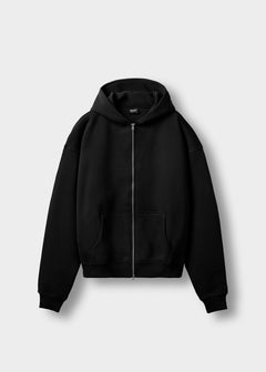 Basic zip hoodie