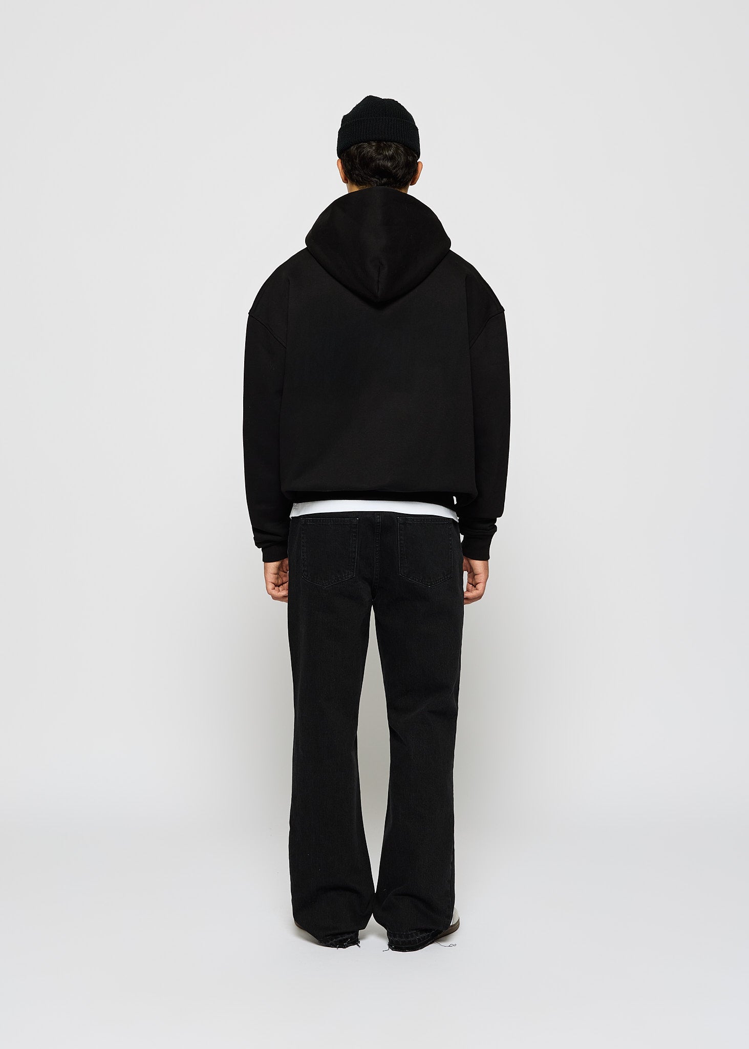 Basic zip hoodie