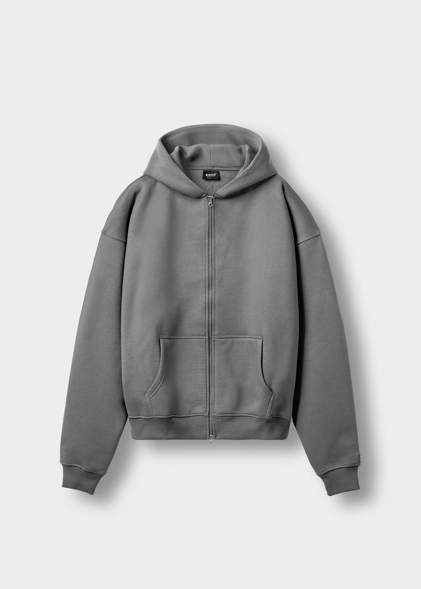 Basic zip hoodie