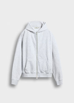 Basic zip hoodie