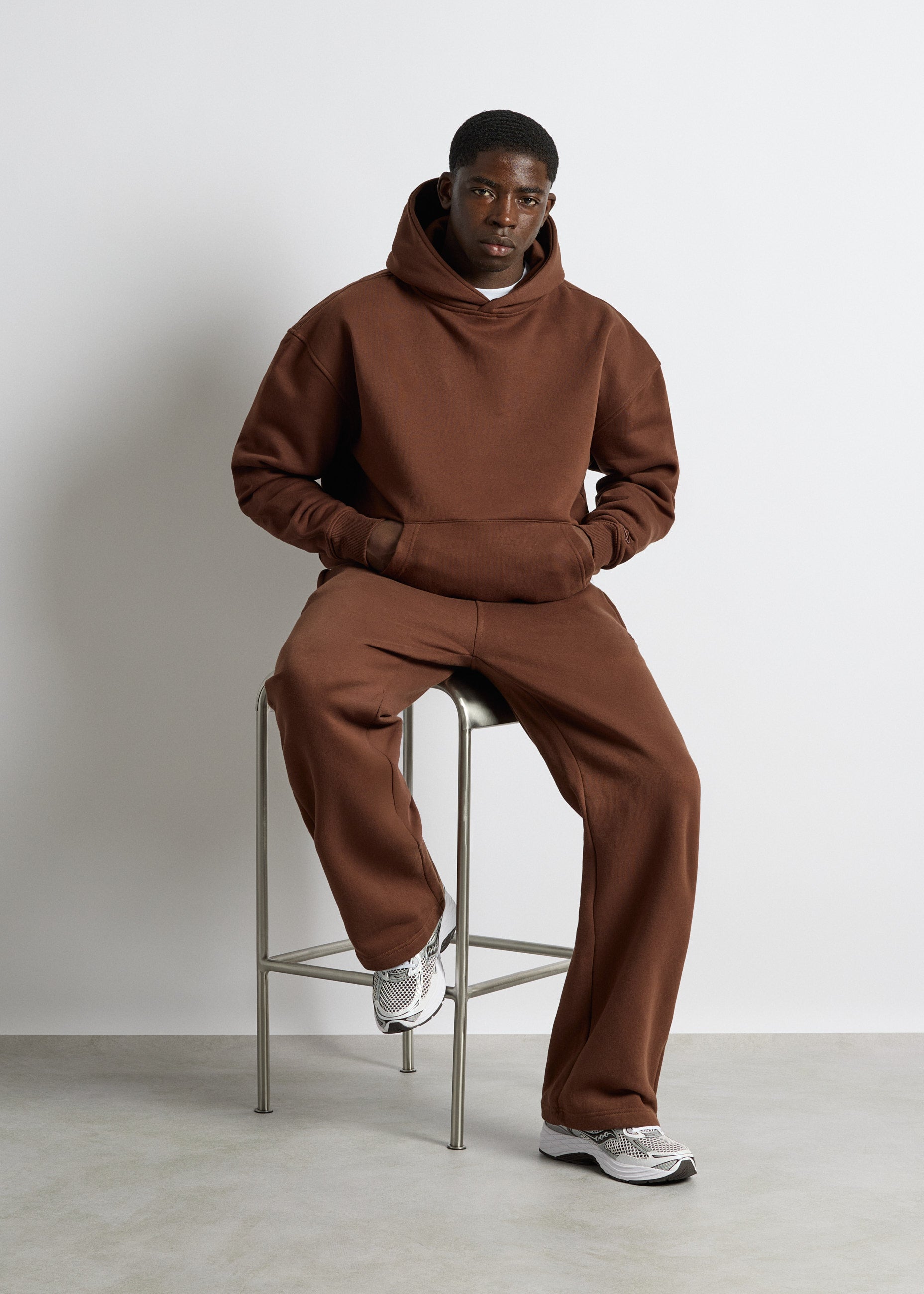 Wide-Leg Sweat Pants