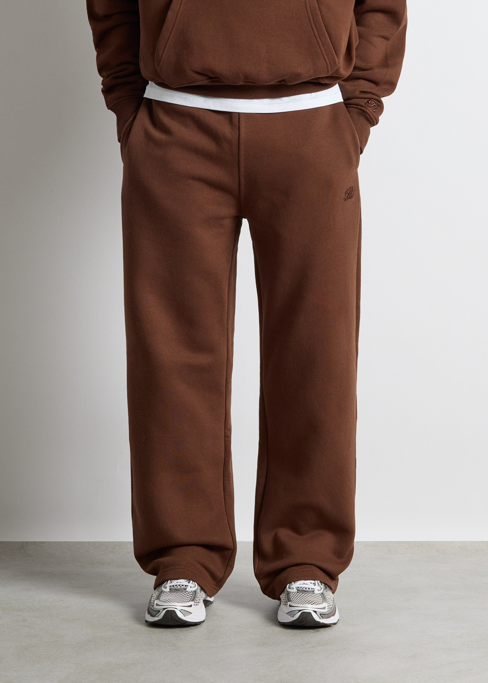 Wide-Leg Sweat Pants