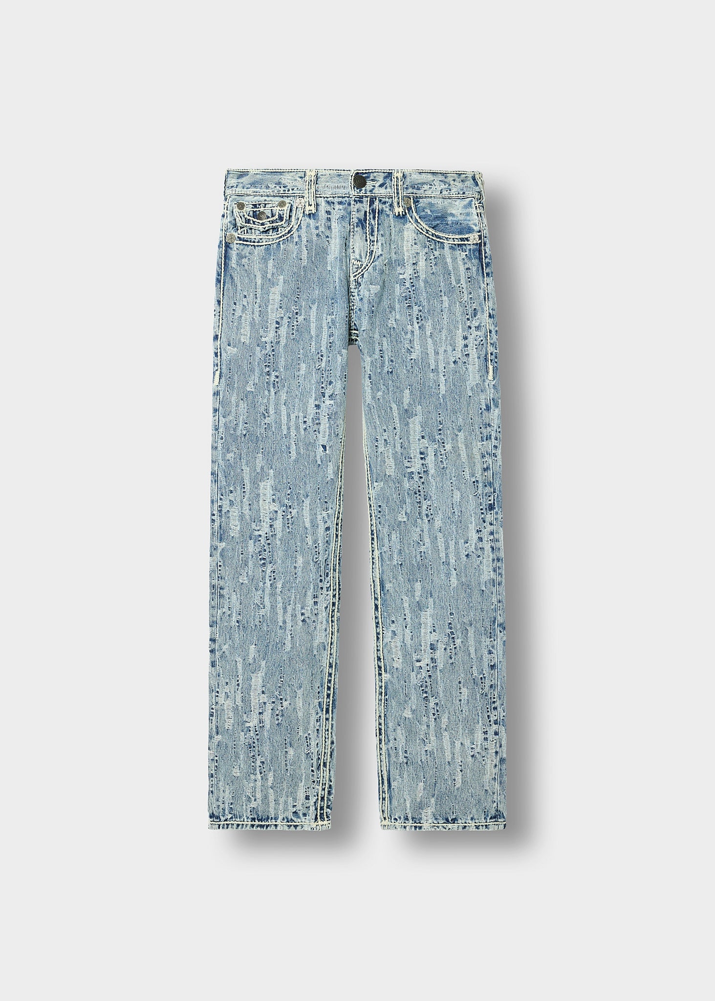 Distress Jaquard Ricky Jeans