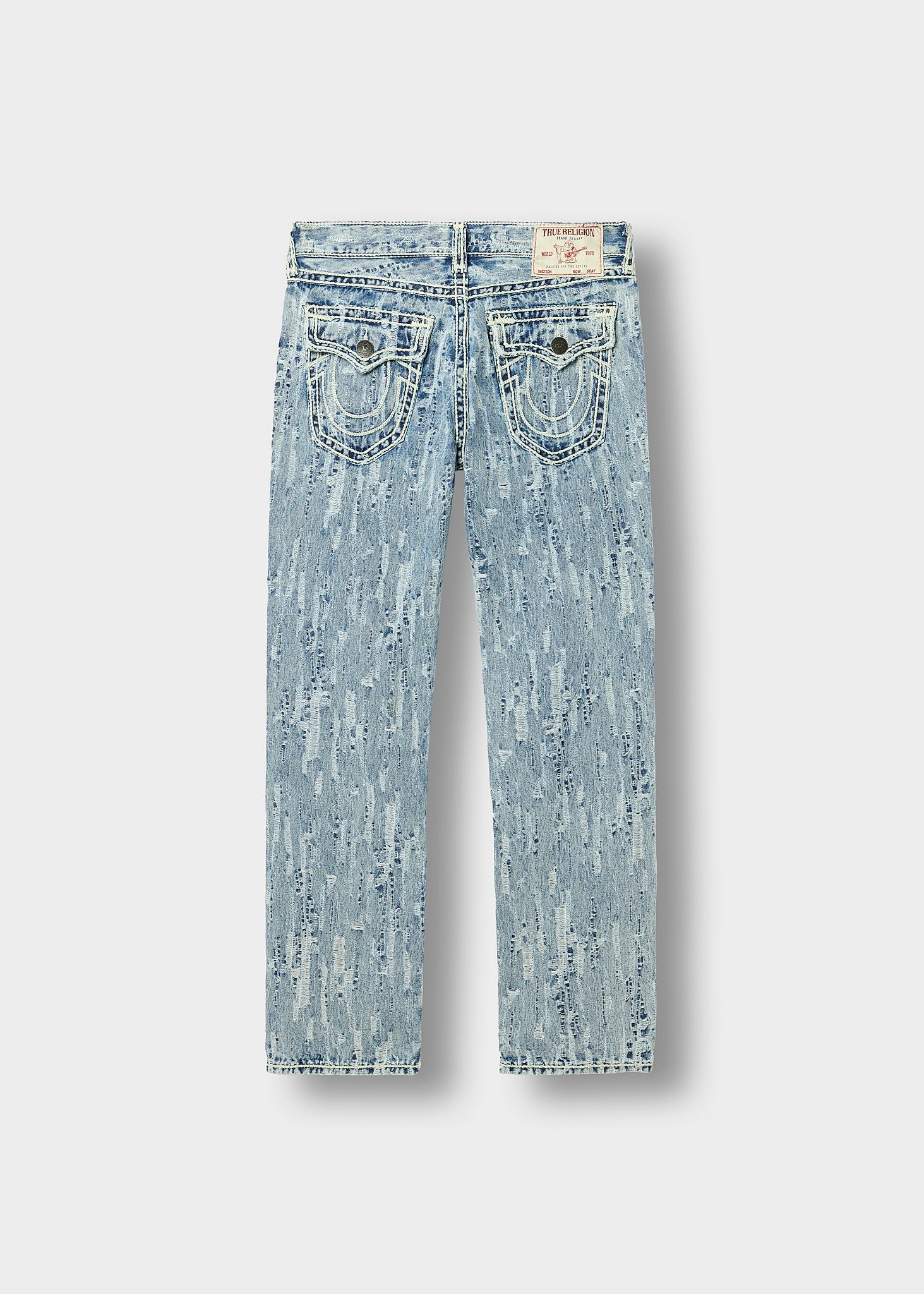 Distress Jaquard Ricky Jeans