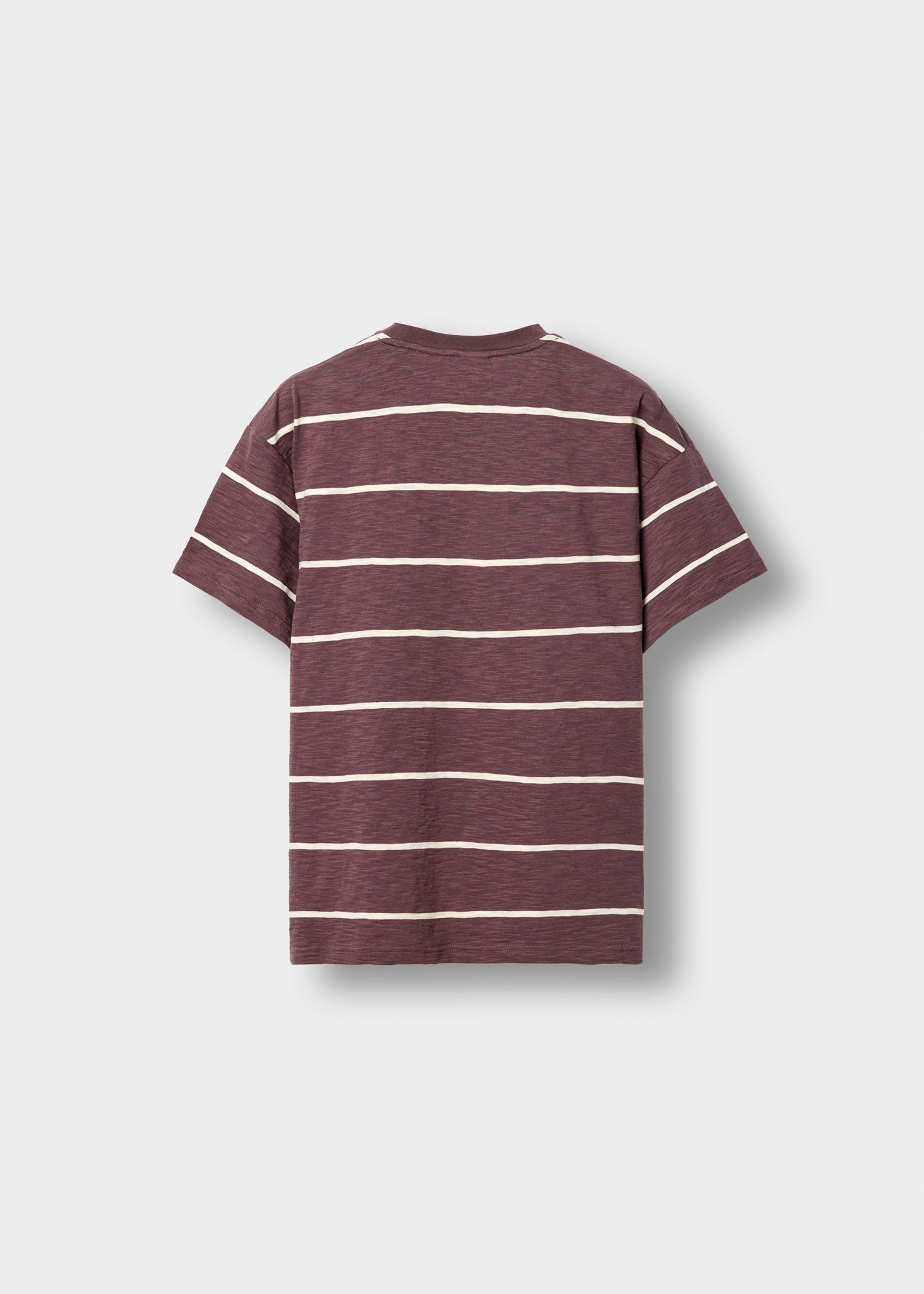 BLKVIS SCRIPT STRIPED SLUB TEE