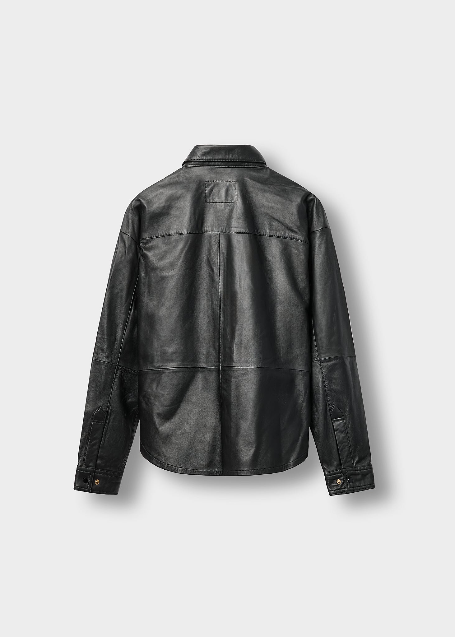 BLKVIS SCRIPT LEATHER SHIRT