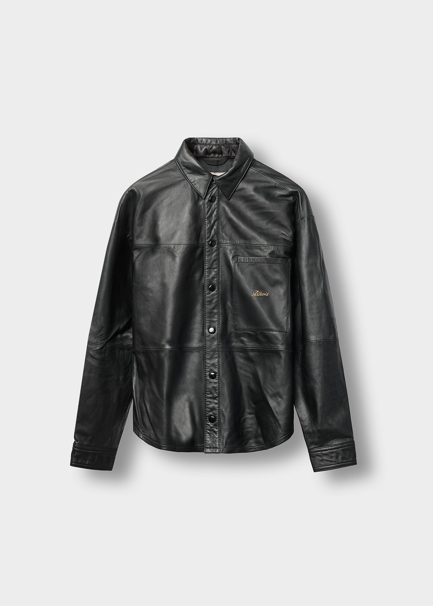 BLKVIS SCRIPT LEATHER SHIRT