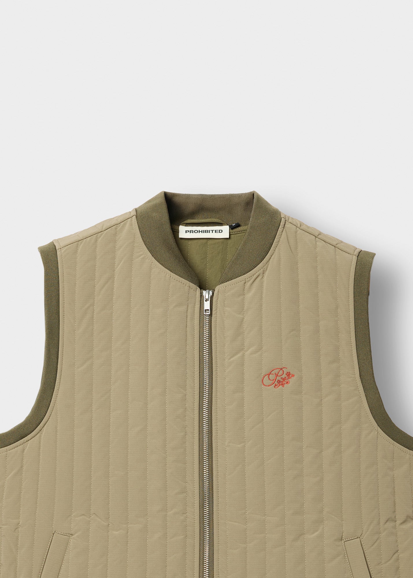 Ranger Quilted Vest Khaki