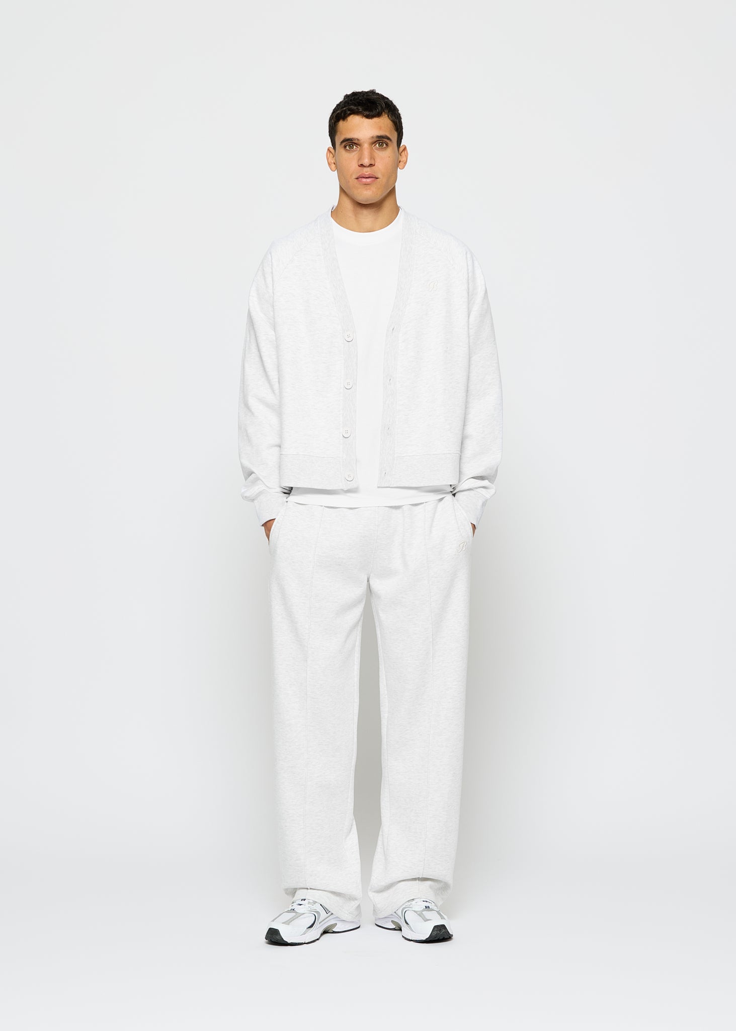 Wide Leg Seam Sweat Pants