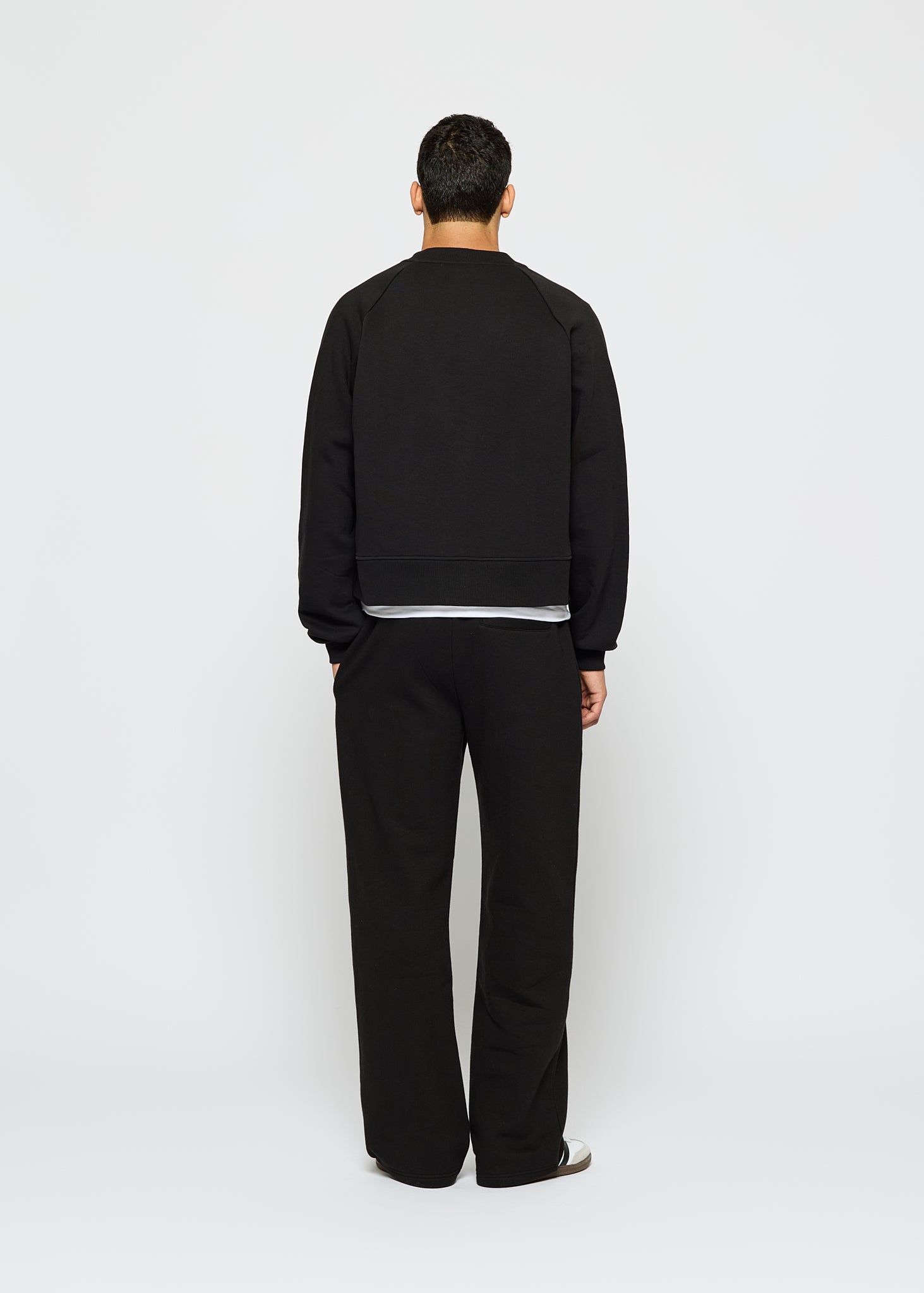 Wide Leg Seam Sweat Pants