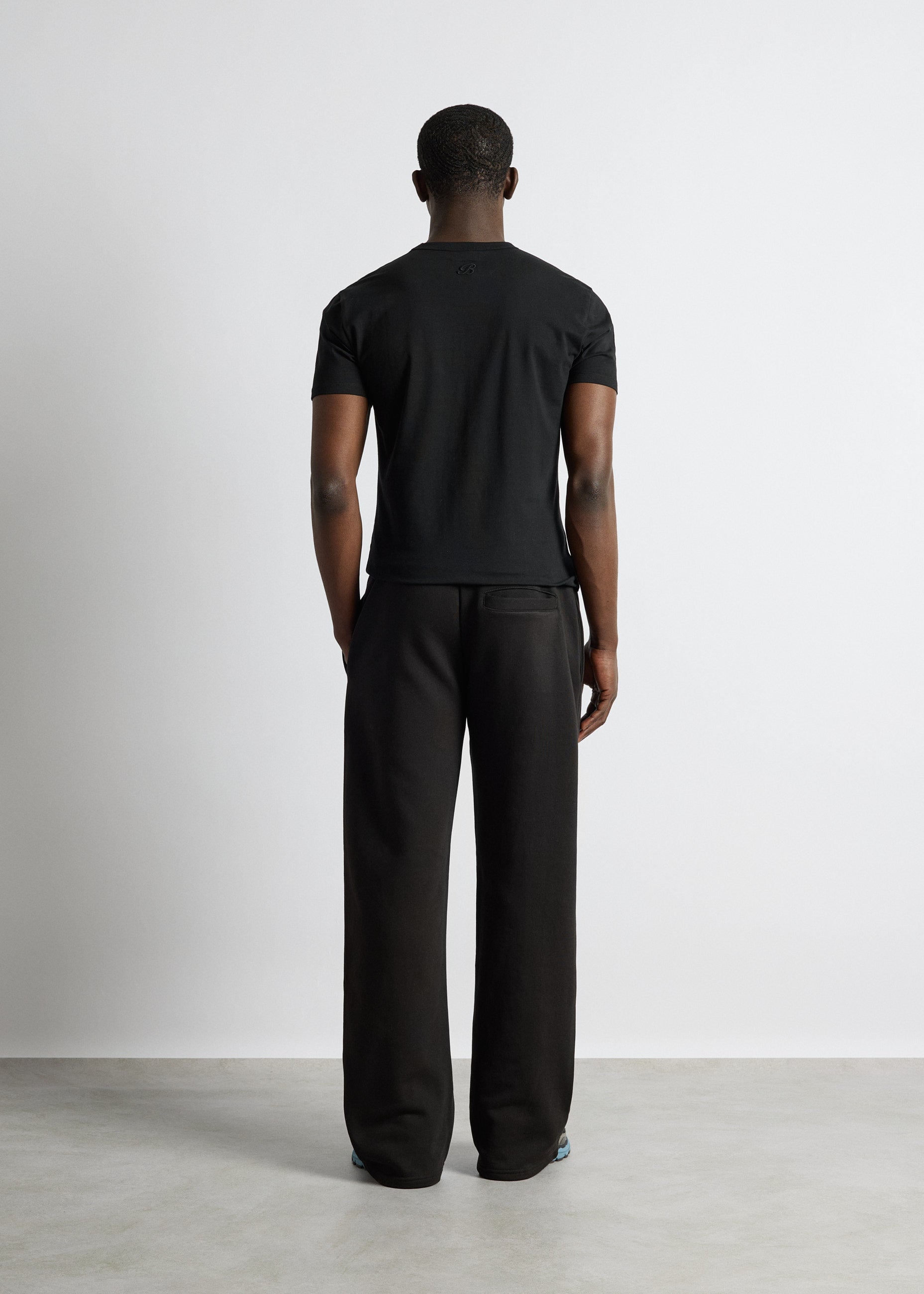 Wide Leg Seam Sweat Pants