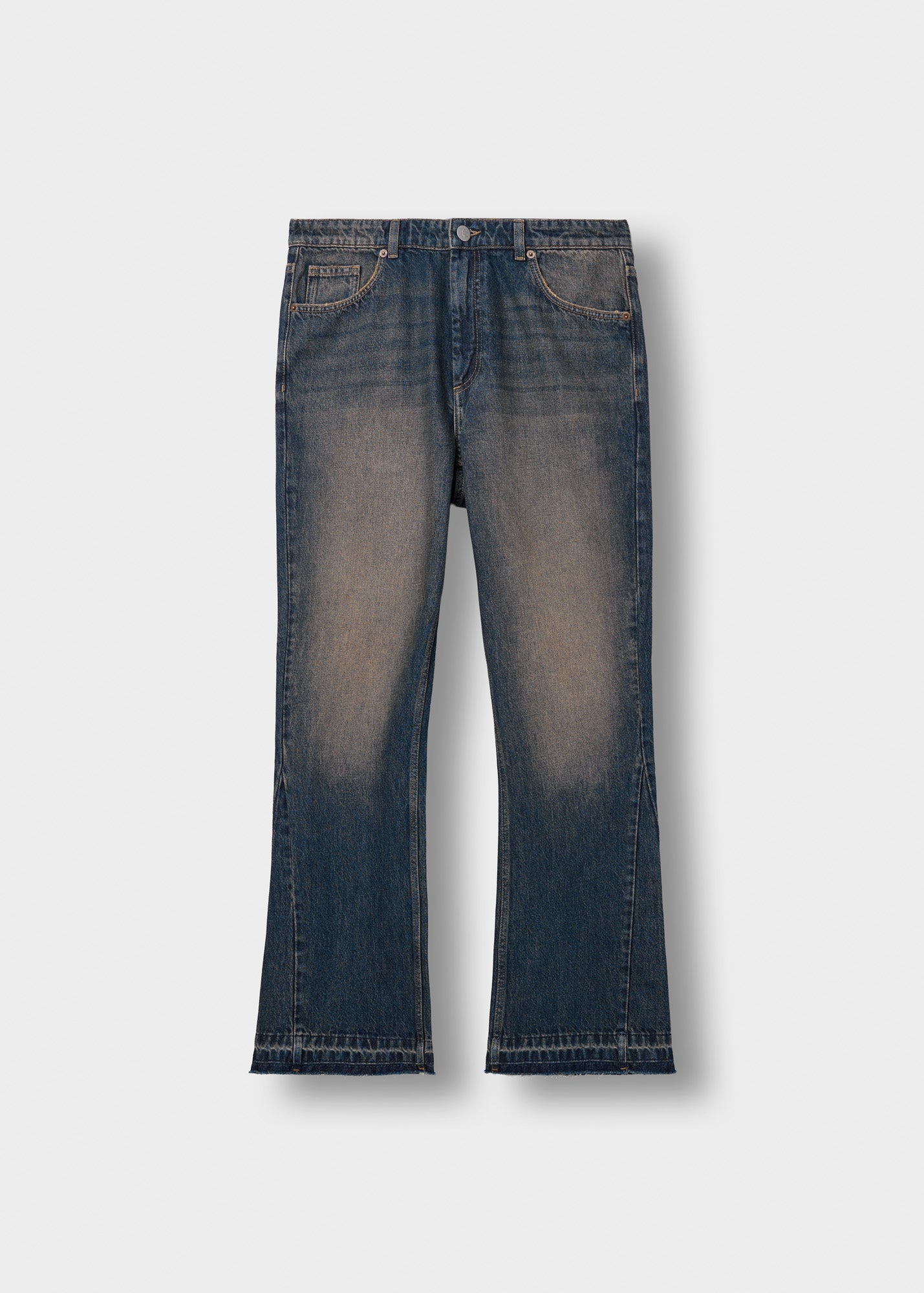Tony Flared Open Hem Jeans