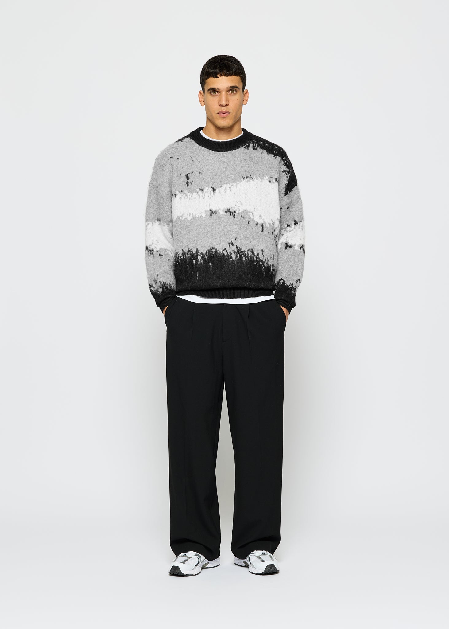 Hairy Cloudtrace Knit Sweater