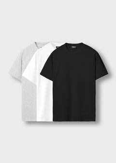 3 Pack Slim Rib T-Shirt