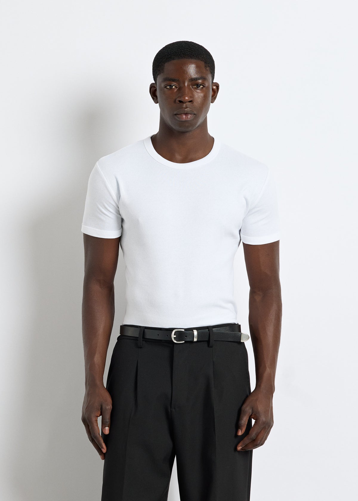 3-Pack Slim Rib T-Shirt